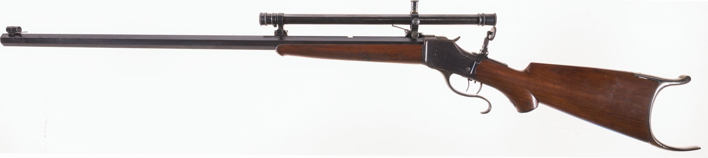 Winchester Model 1885 High Wall Rifle with Winchester A5 Scope