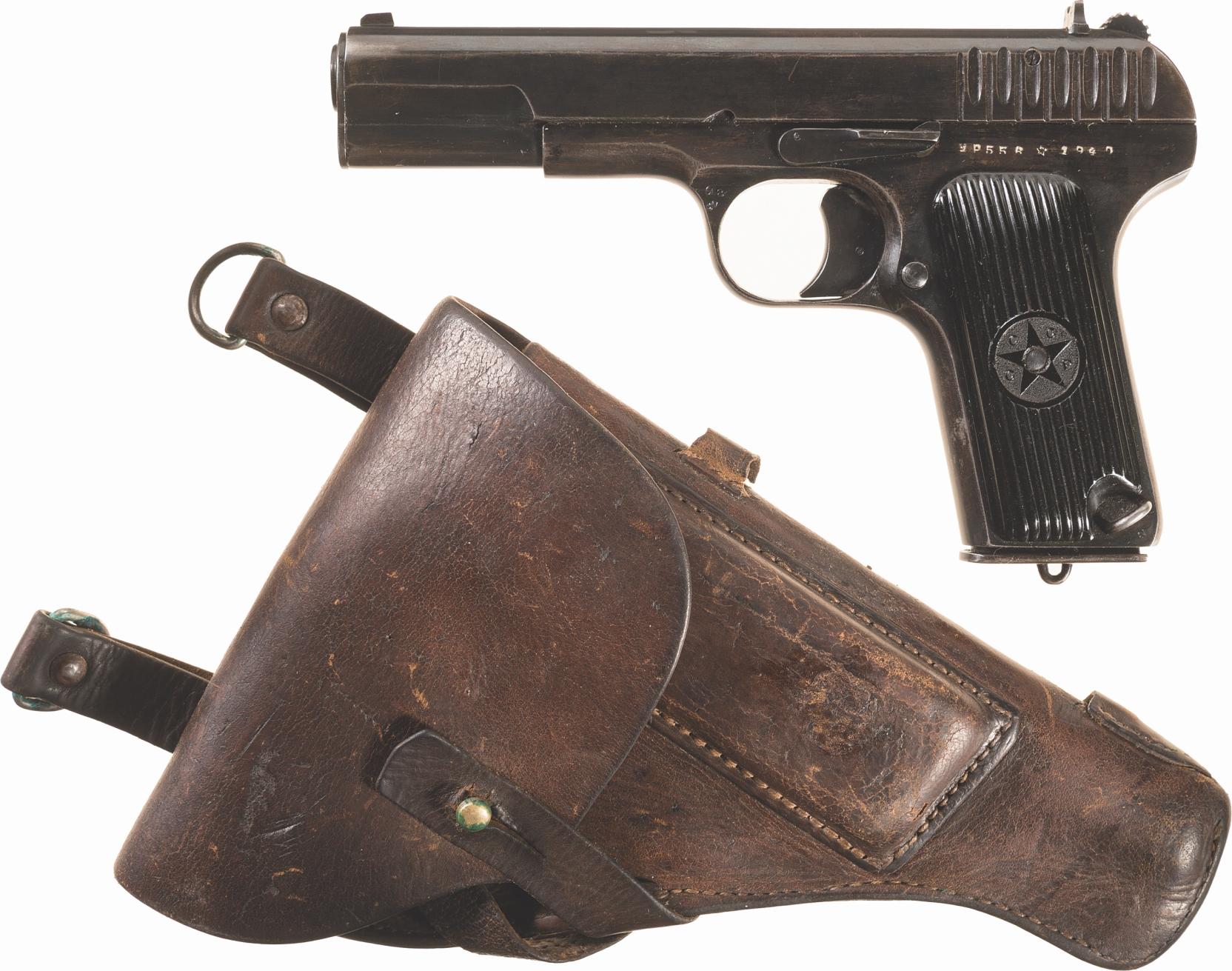 Two Soviet Handguns