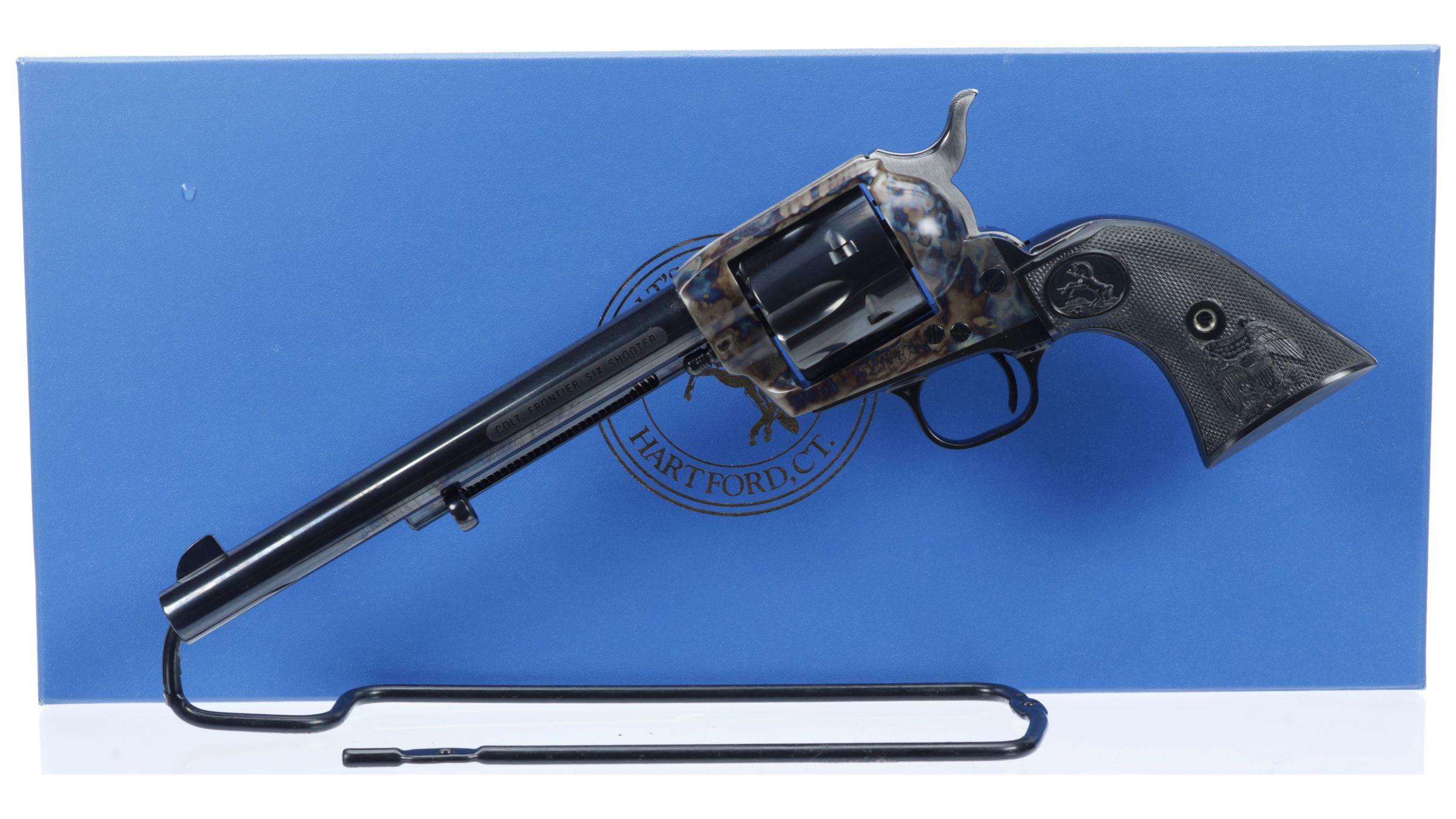 Fourth Generation Colt Frontier Six Shooter Revolver with Box