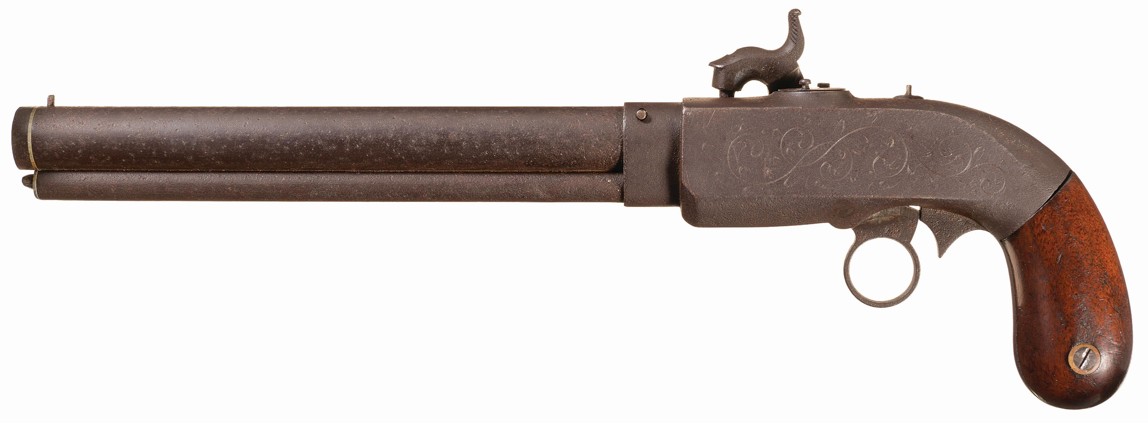 Smith-Jennings Experimental Pill Lock Repeating Pistol