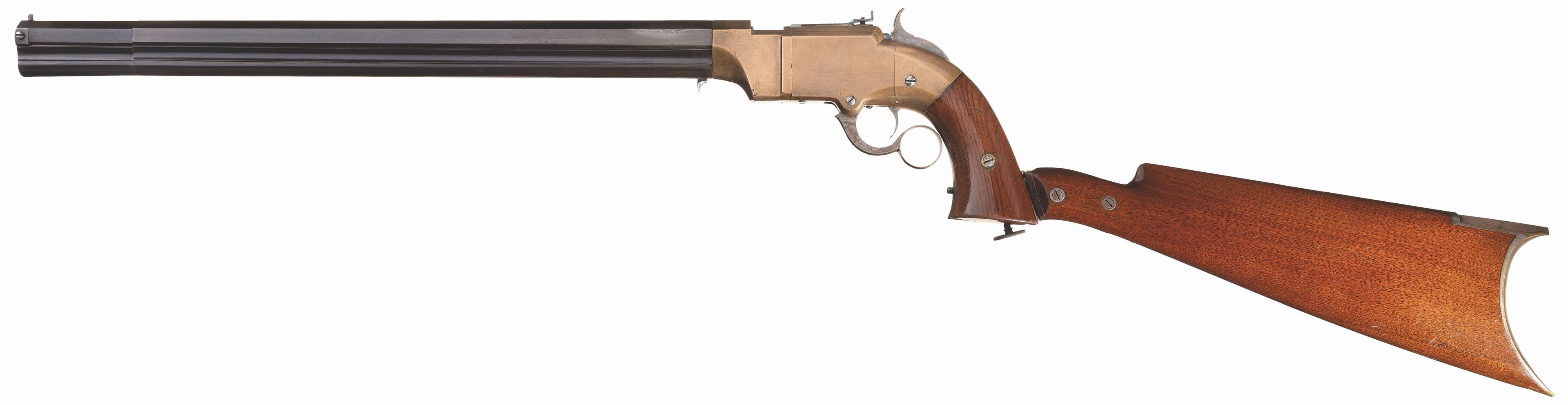 Factory Cased New Haven Arms Co. Volcanic Pistol-Carbine