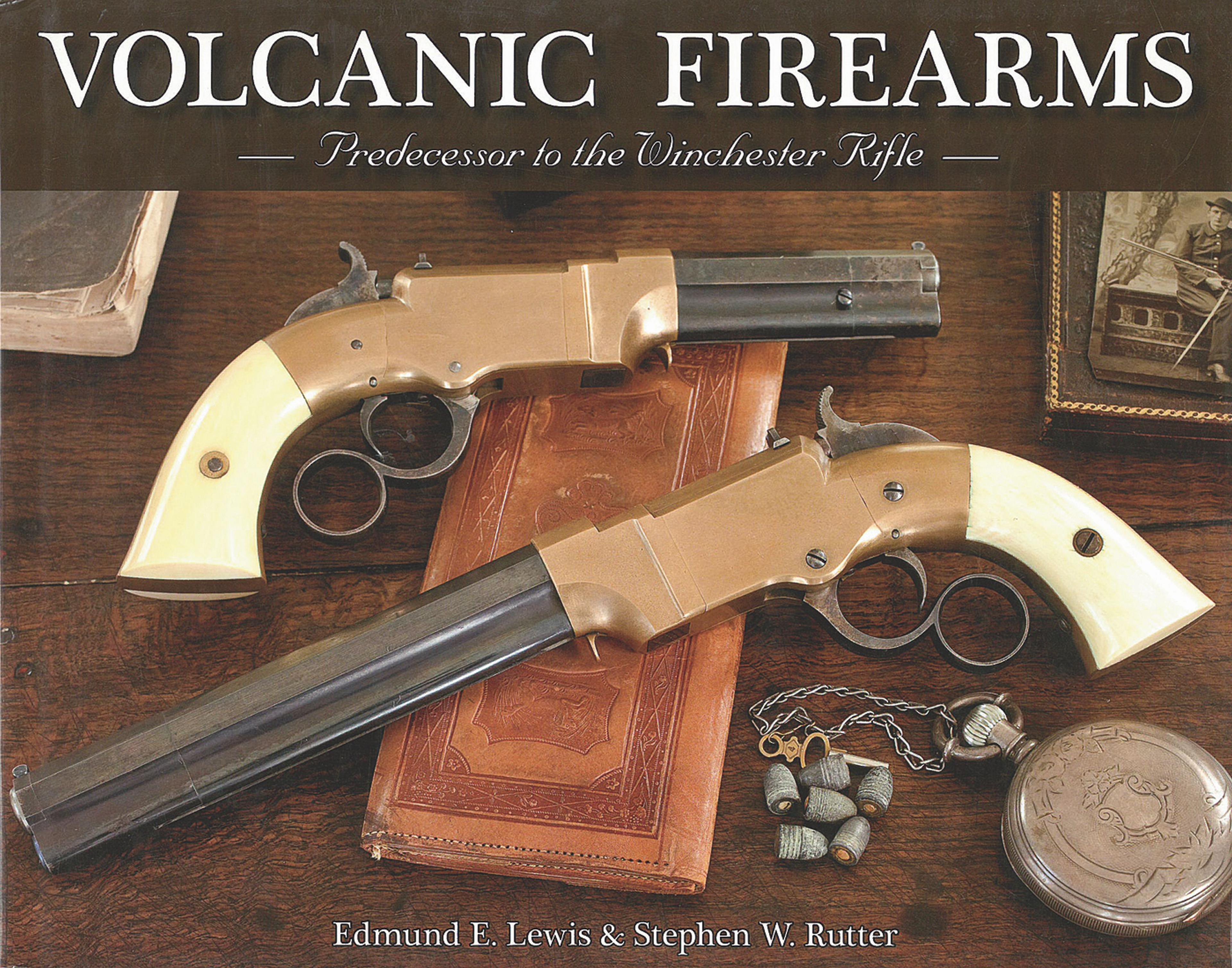 Engraved and Cased Volcanic Repeating Arms Company Navy Pistol