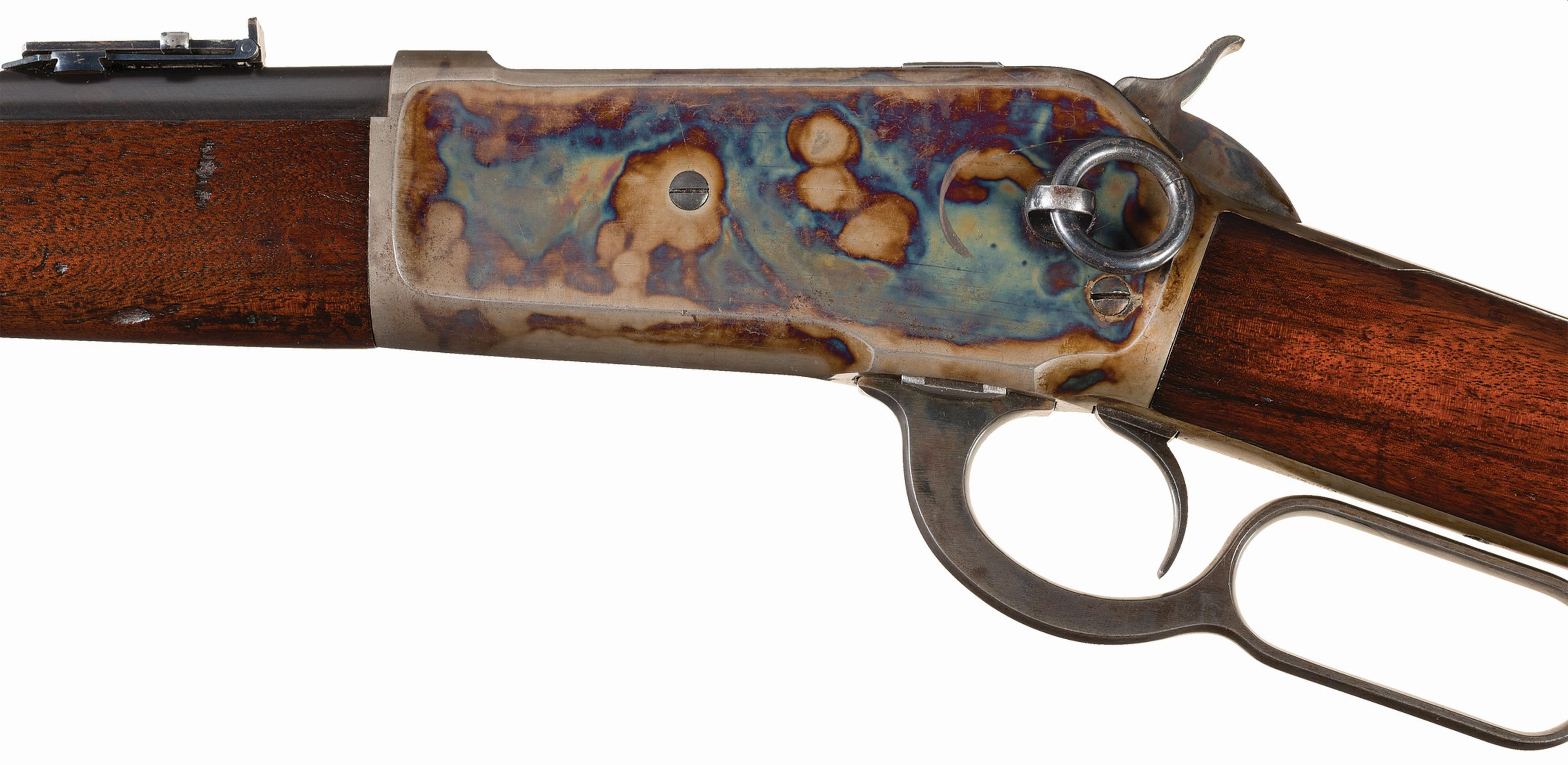 Antique Winchester Model 1886 Saddle Ring Carbine Configuration
