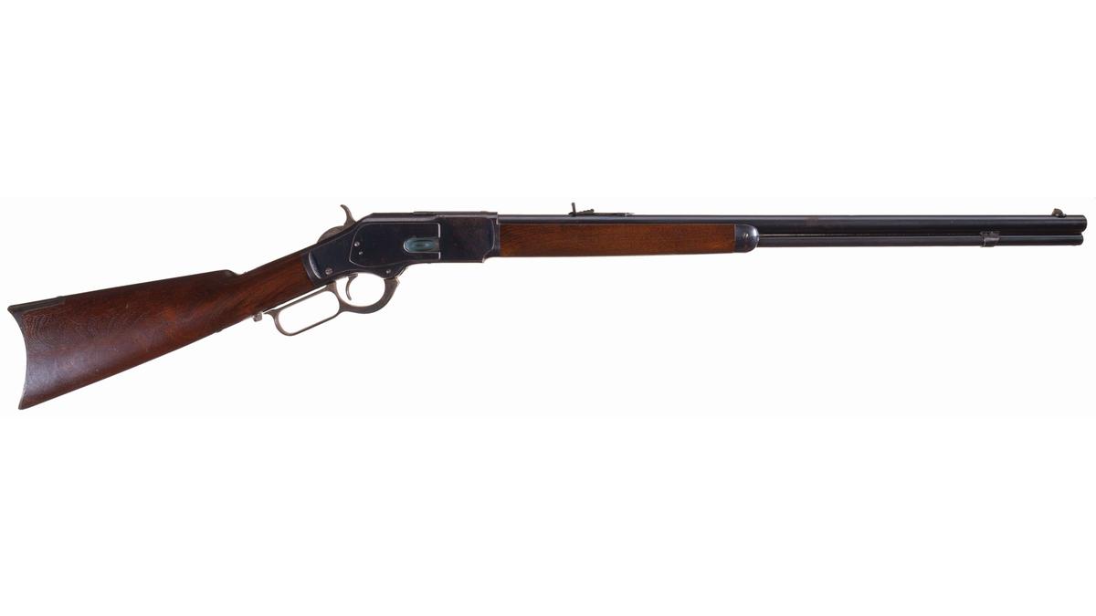 Antique Winchester Model 1873 Lever Action Rifle