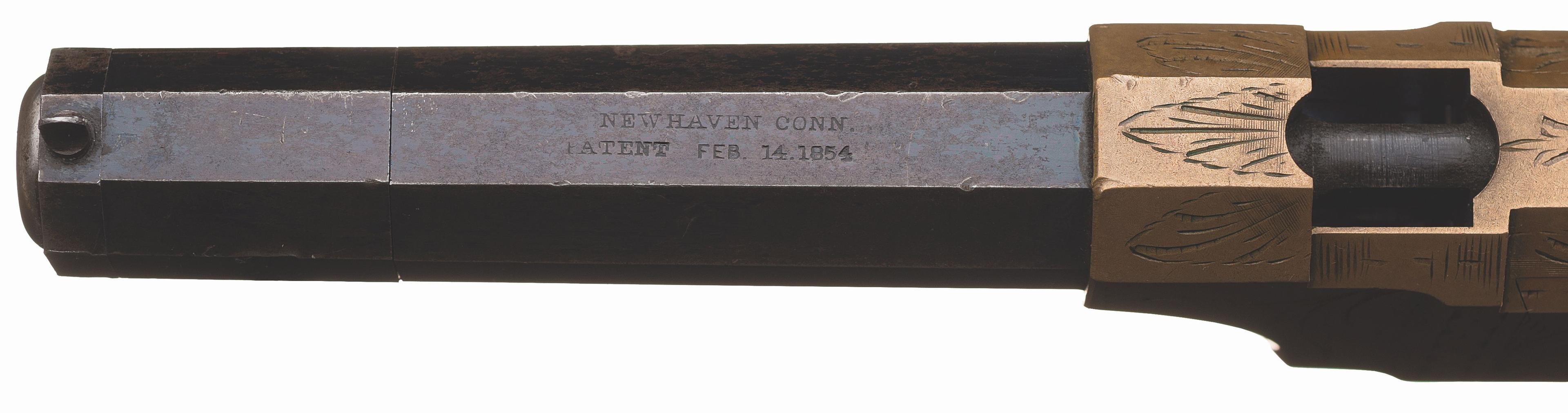 Factory Engraved New Haven Arms Company Volcanic Pistol