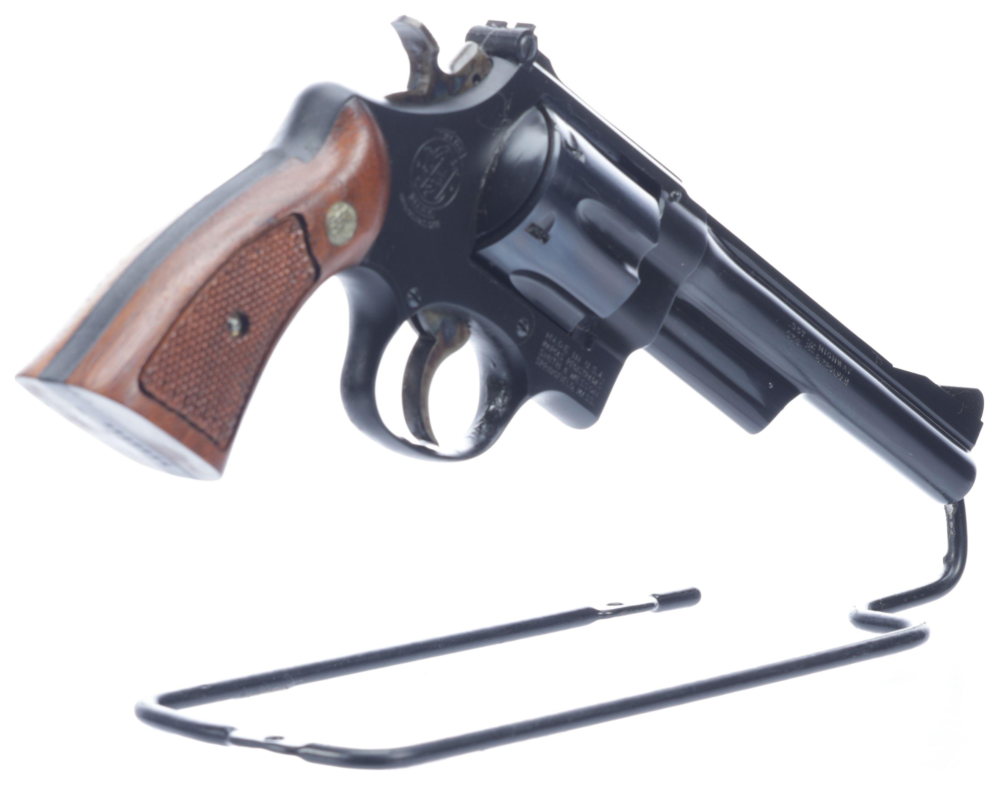 Two Smith & Wesson Double Action Revolvers