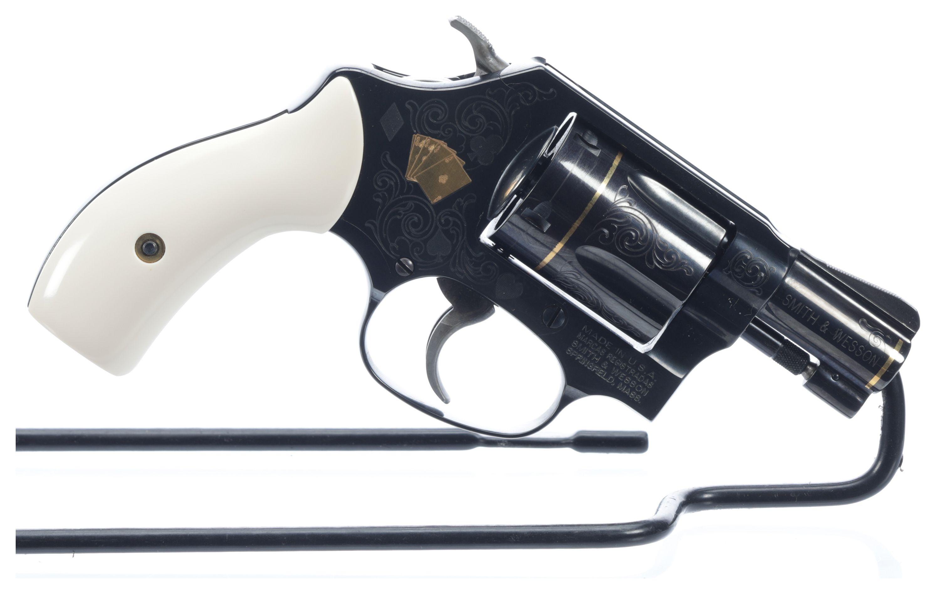 Smith & Wesson Model 36-10 Texas Hold'em Edition Revolver