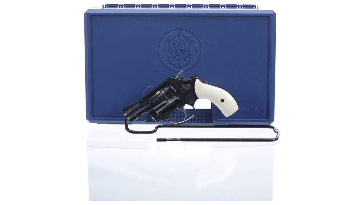 Smith & Wesson Model 36-10 Texas Hold'em Edition Revolver