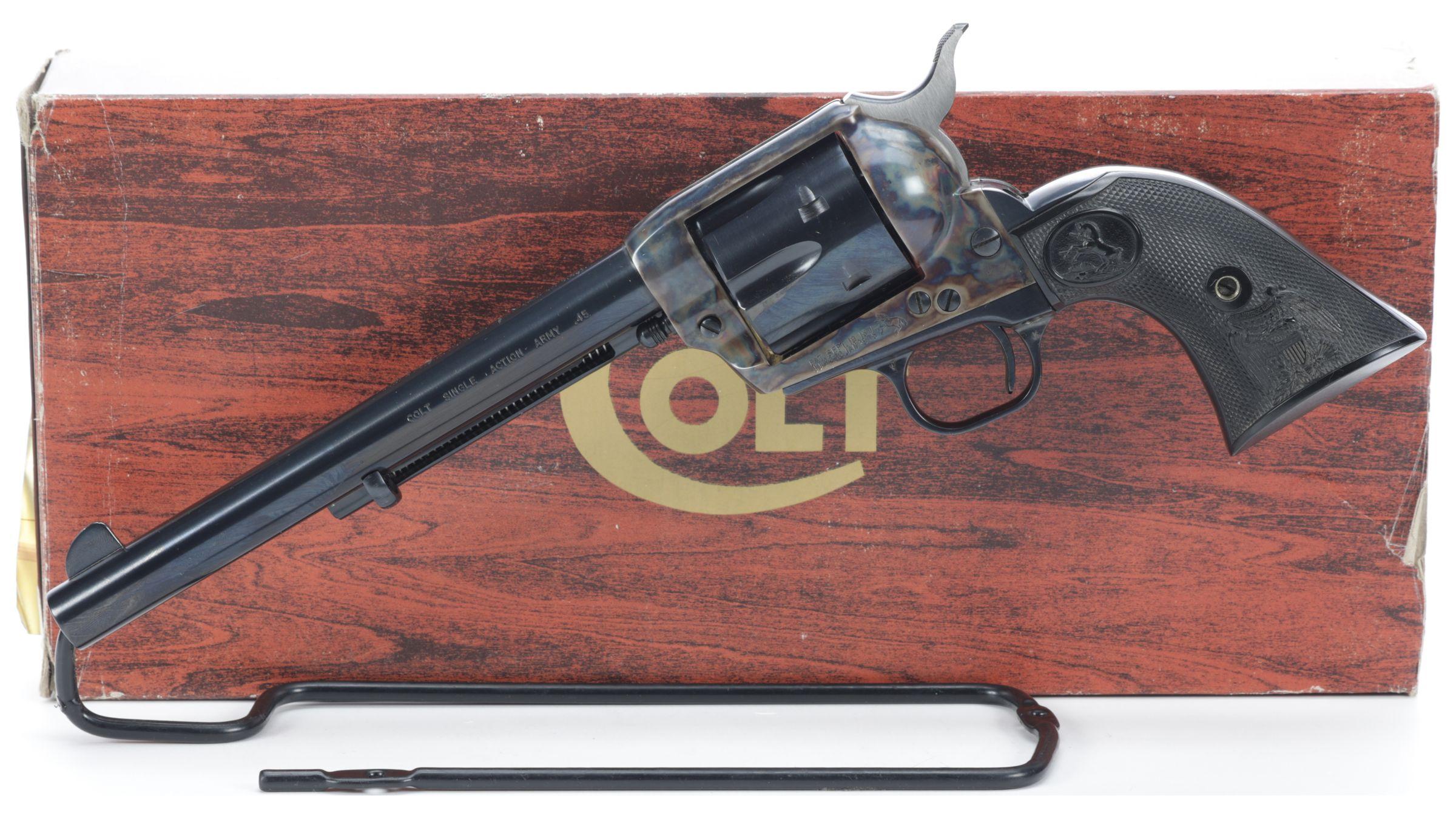 Colt Third Generation Single Action Army Revolver with Box