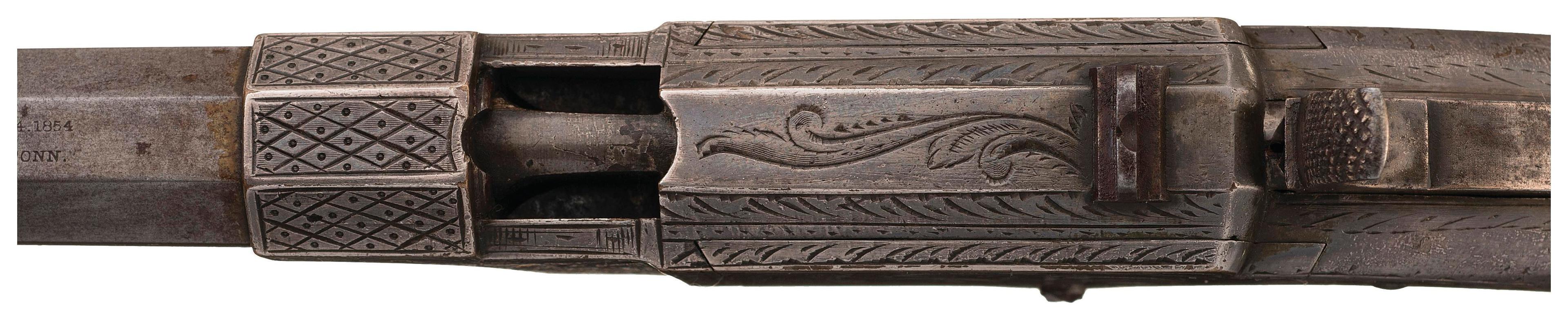 New Haven Arms Company Lever Action No. 2 Navy Pistol