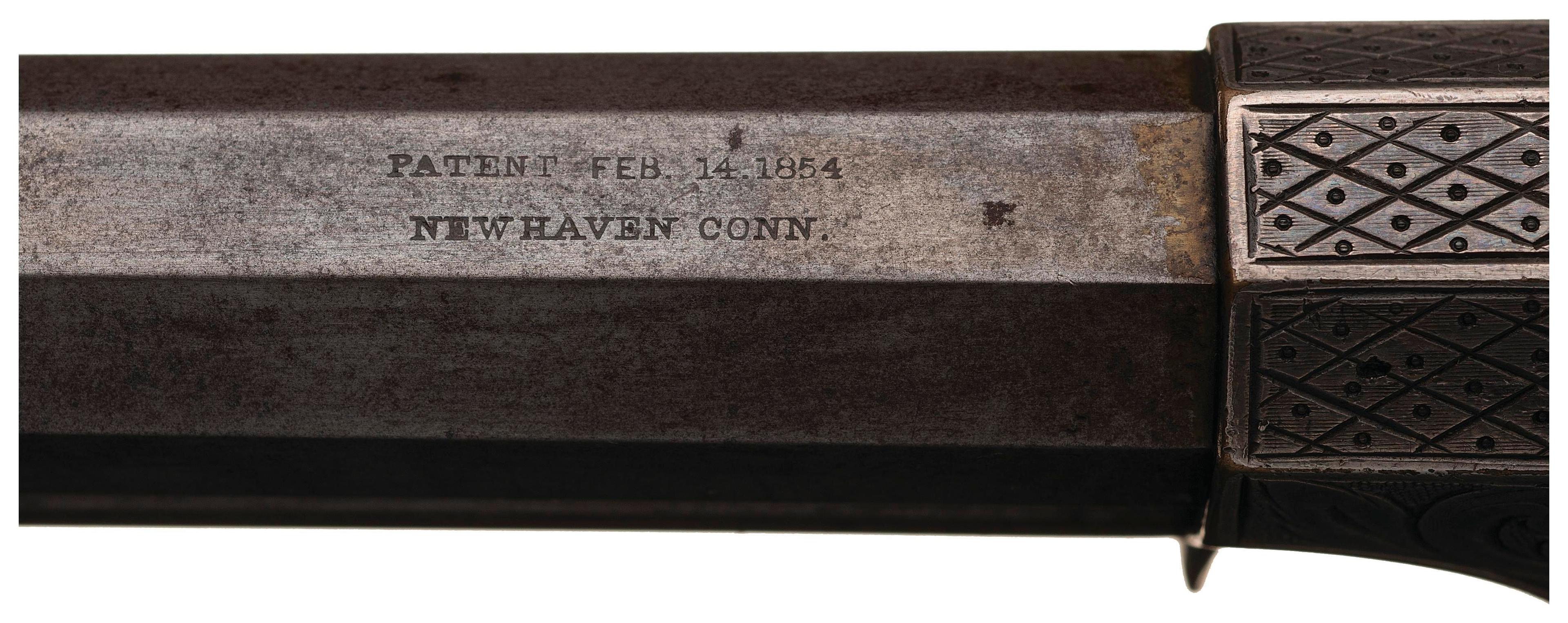 New Haven Arms Company Lever Action No. 2 Navy Pistol