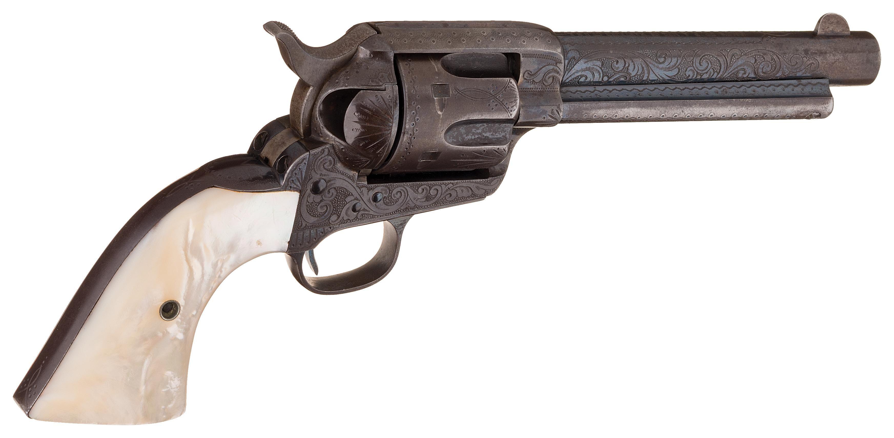 Bob Dalton's Factory Engraved Colt Single Action Army Revolver