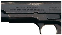 U.S. Navy Contract Colt Model 1911 Semi-Automatic Pistol