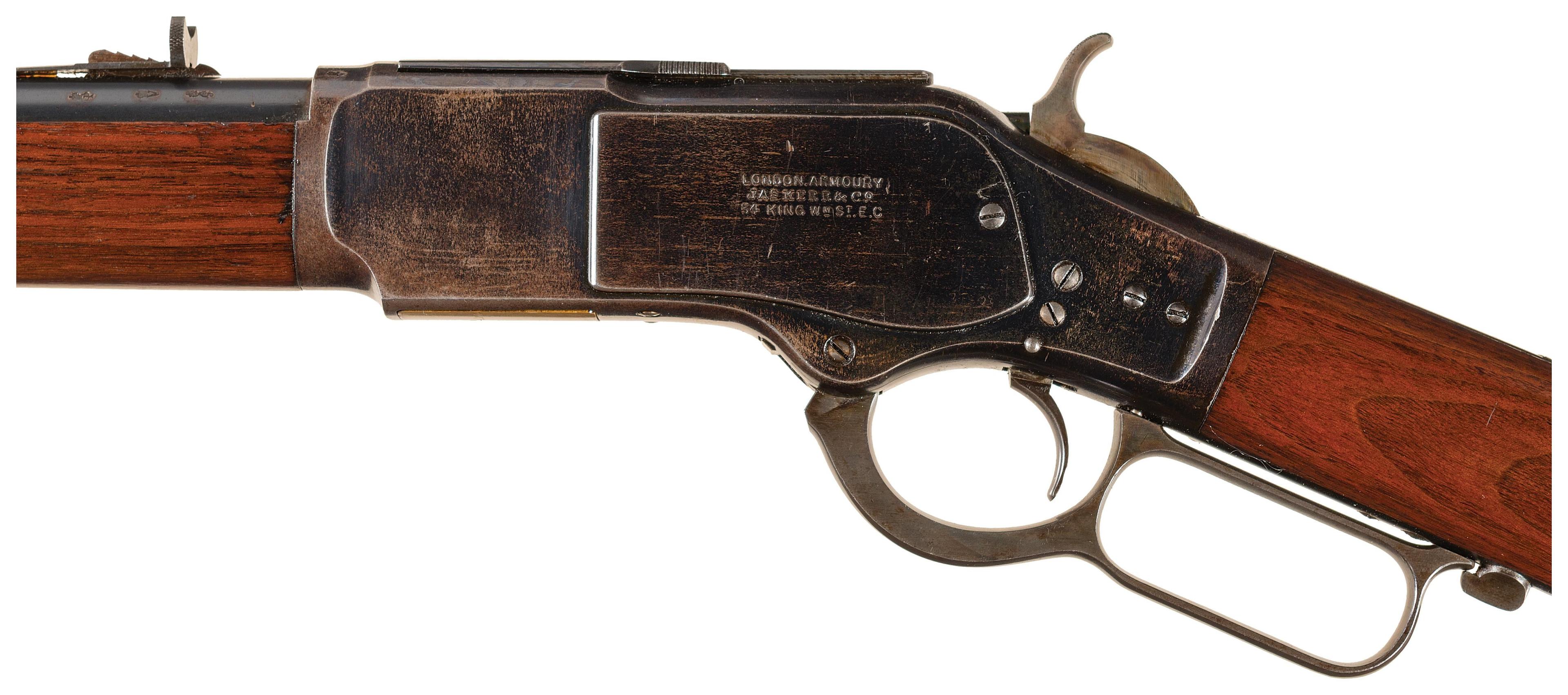 J. Kerr London Armoury Marked Winchester Model 1873 Short Rifle