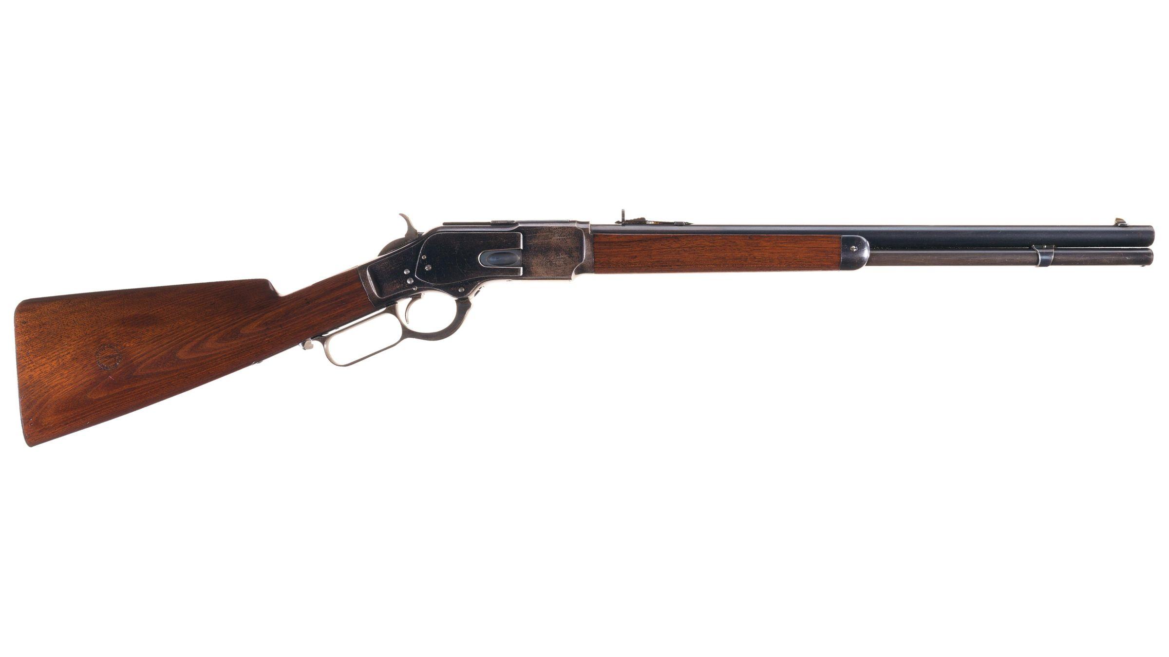 J. Kerr London Armoury Marked Winchester Model 1873 Short Rifle