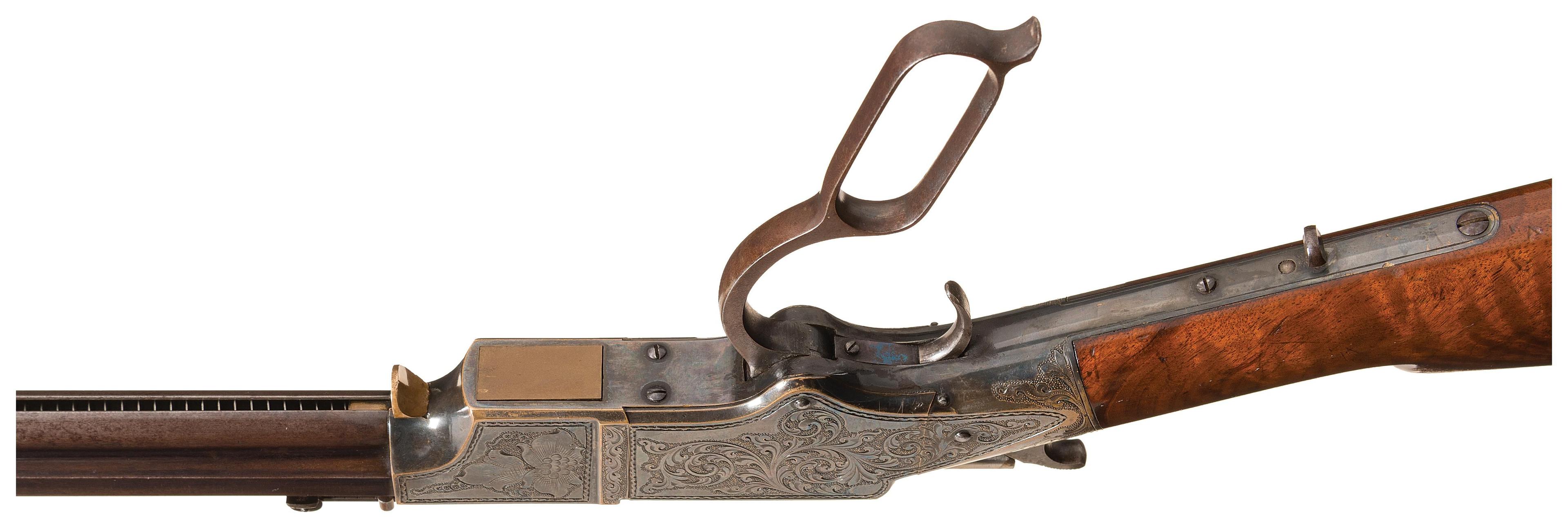 Samuel J. Hoggson Engraved Henry Lever Action Rifle