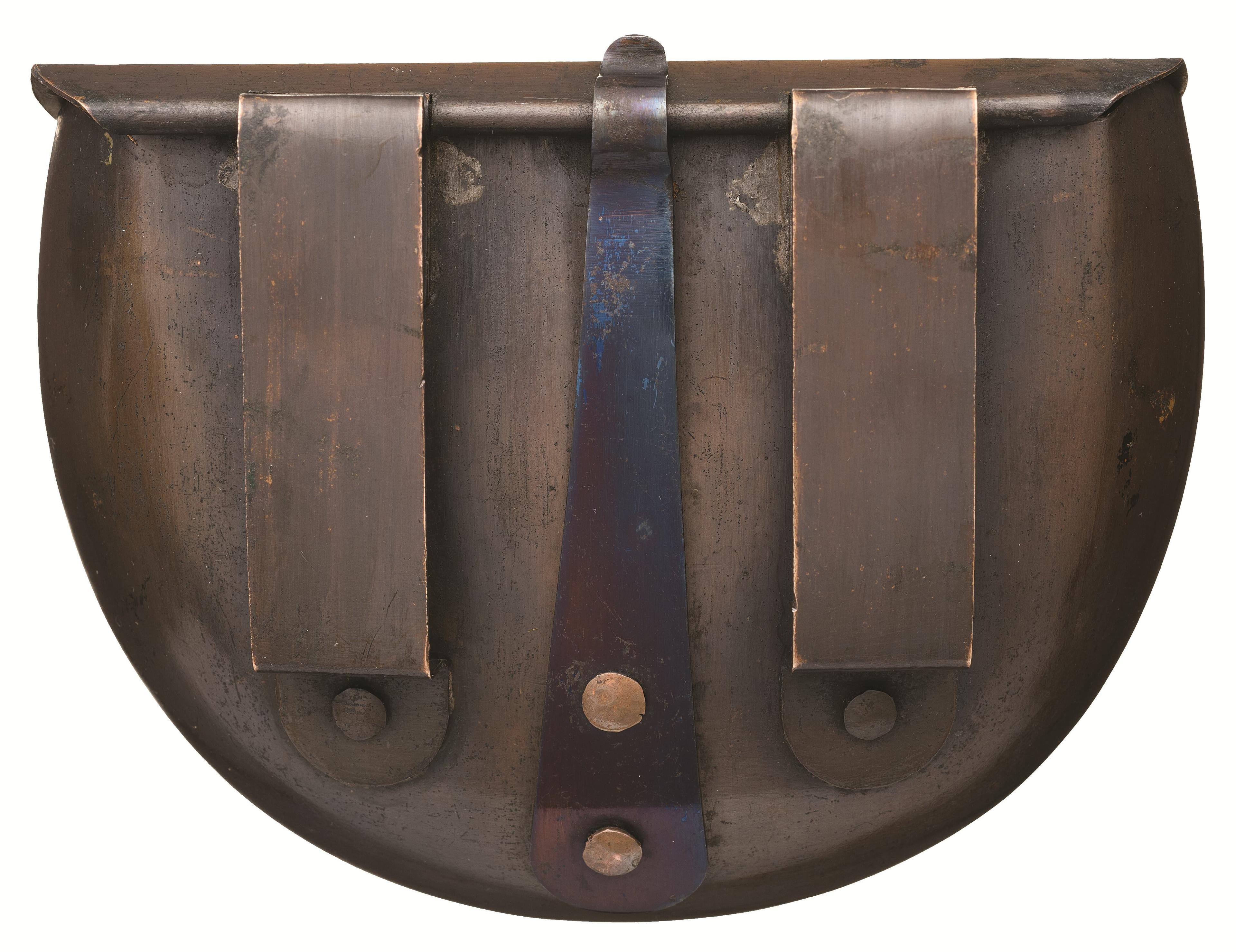 Kittredge & Co. Marked Brass Belt Cartridge Box for .44 RF Rifle