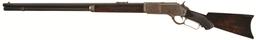 Winchester Deluxe Model 1876 Lever Action Rifle