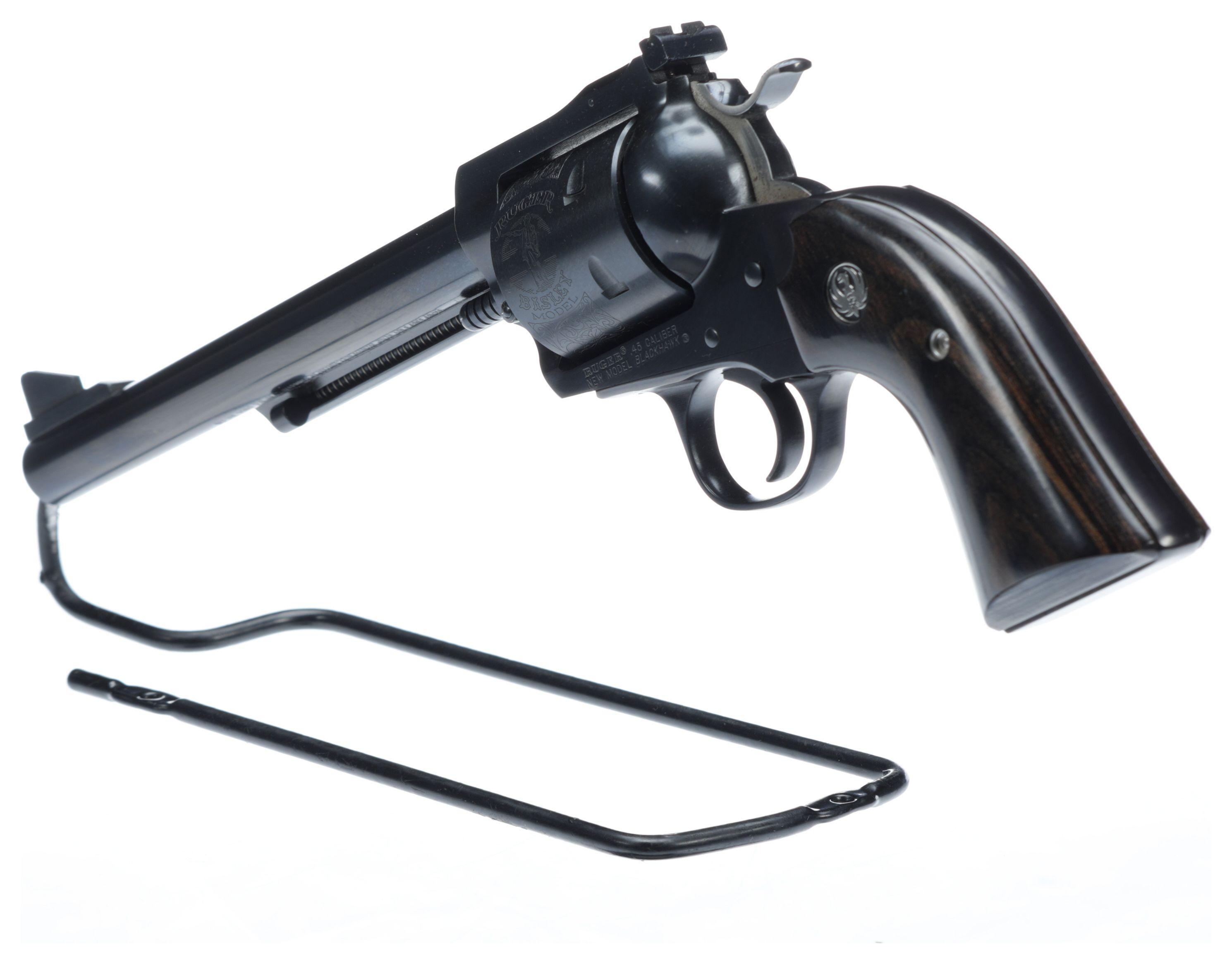 Ruger Bisley New Model Blackhawk Revolver with Case