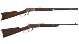 Two Winchester Lever Action Long Guns