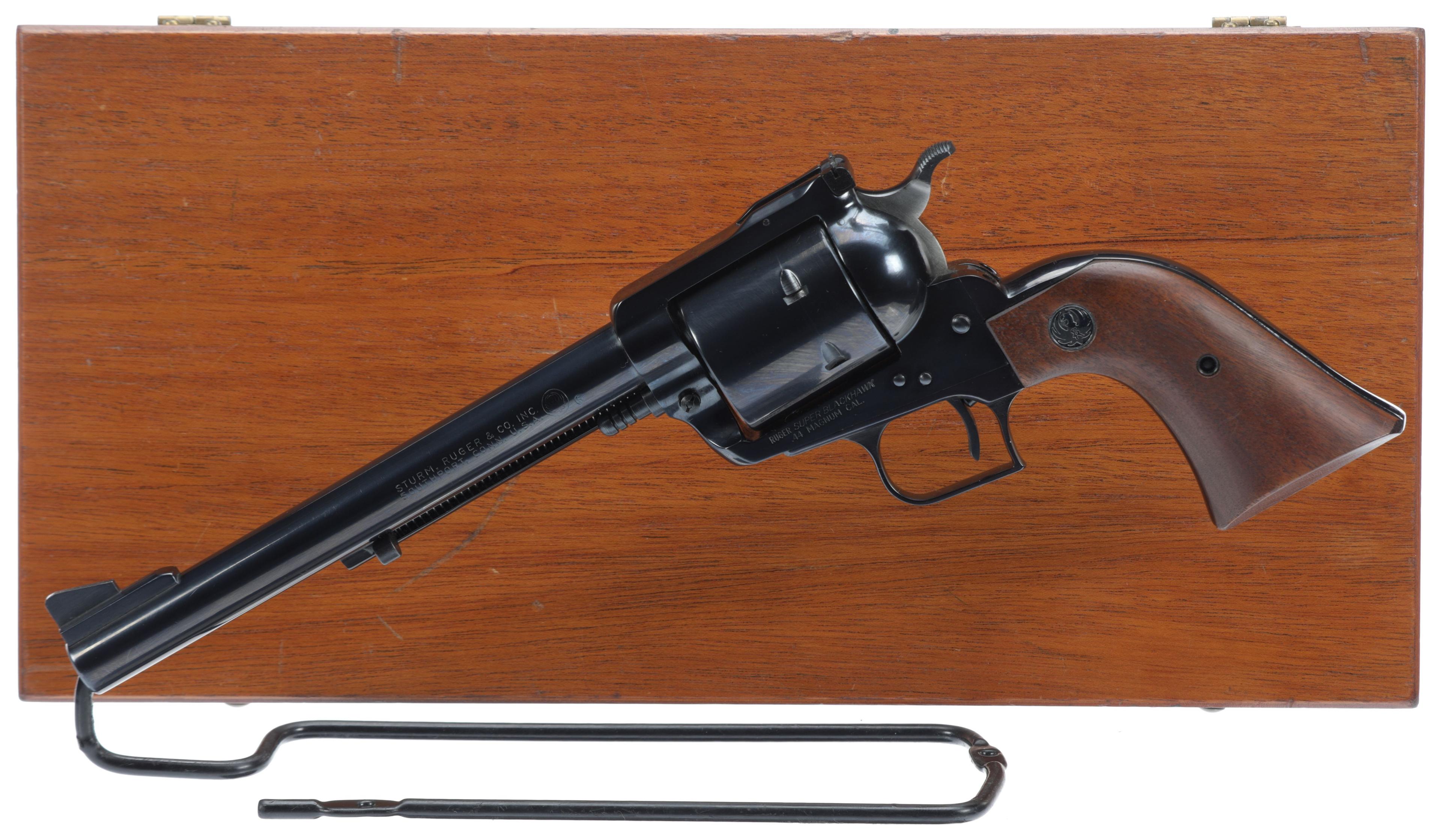 Two Ruger Super Blackhawk Single Action Revolvers