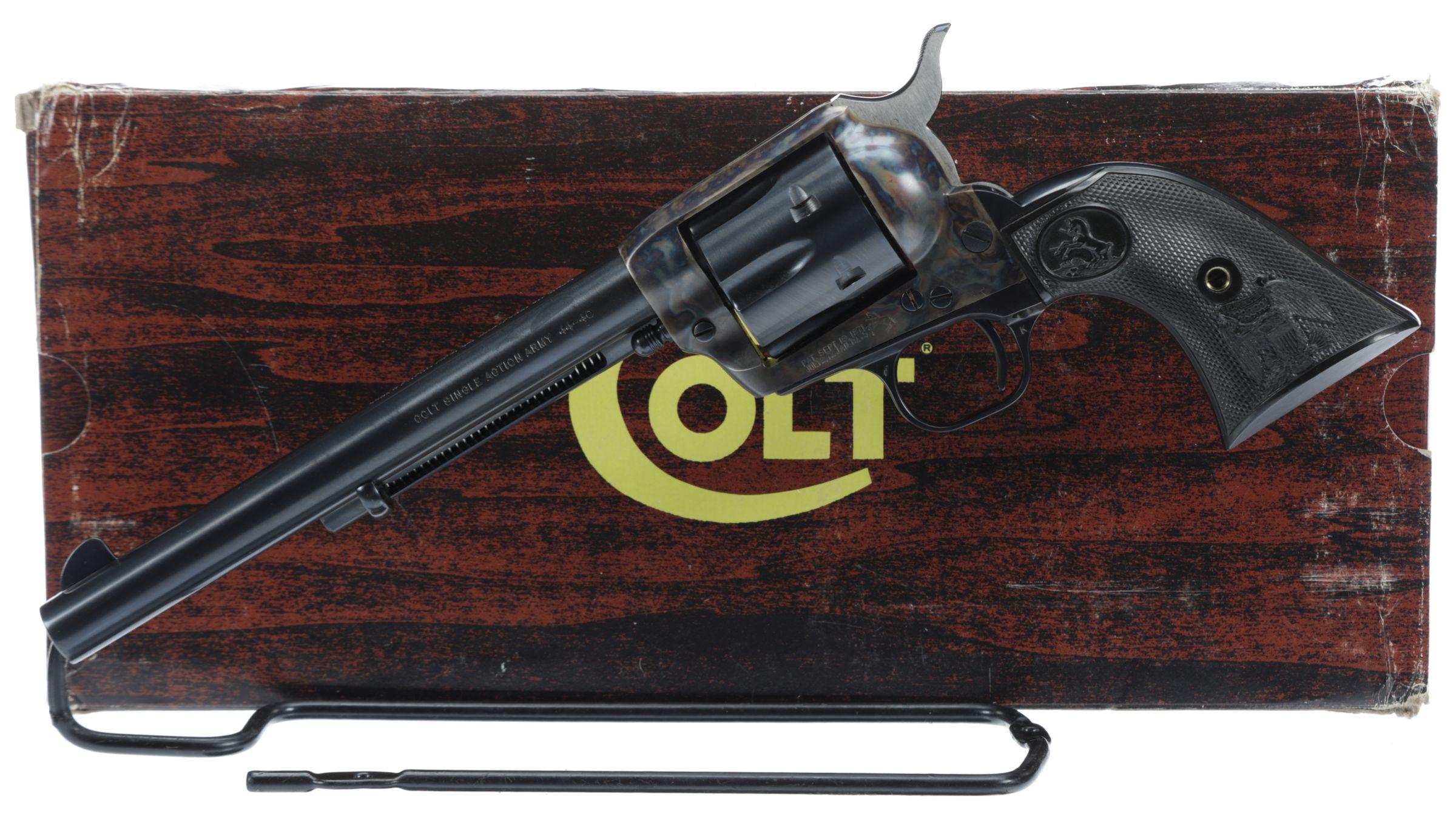 Colt Third Generation Single Action Army Revolver with Box