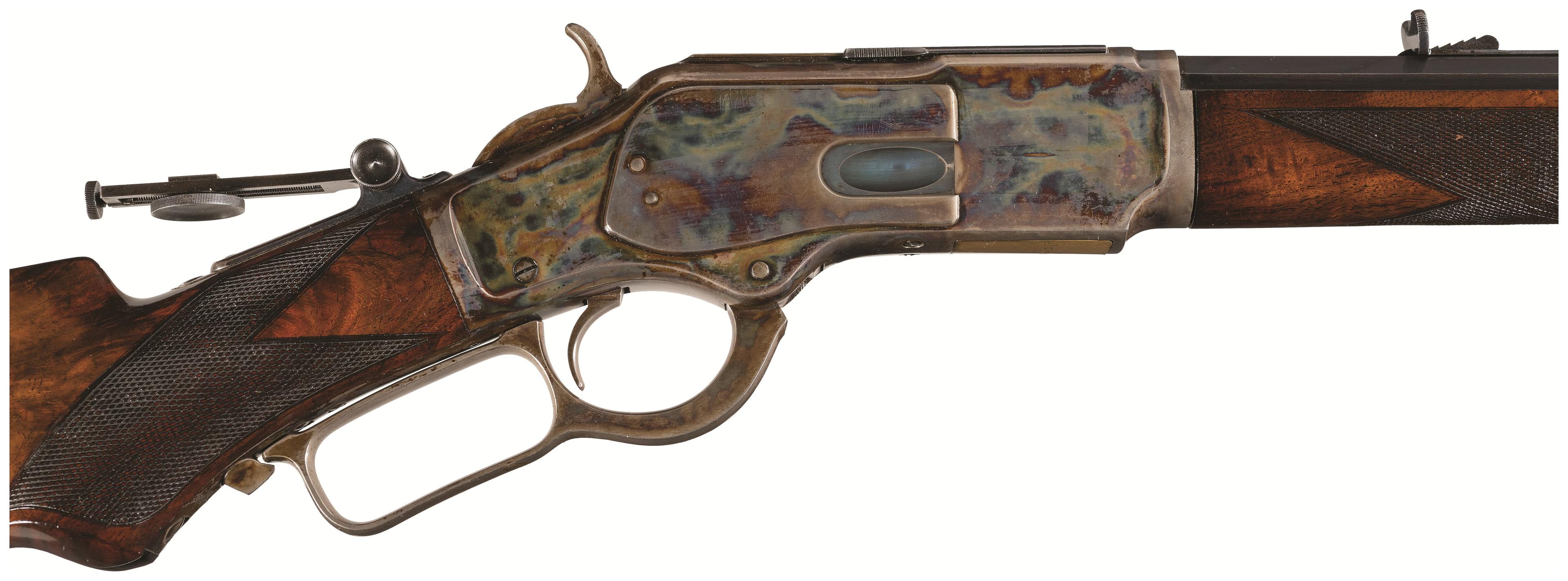 Special Order Winchester Deluxe Model 1873 Lever Action Rifle