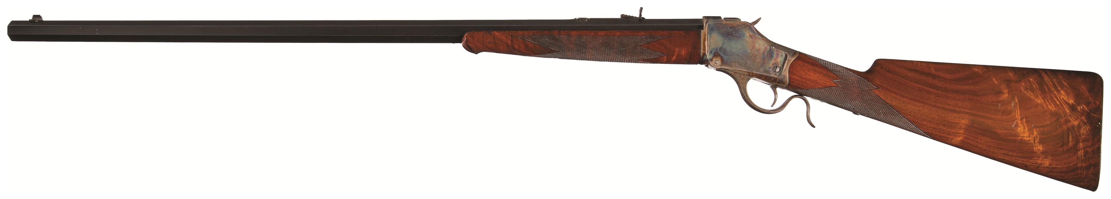 Winchester Deluxe Model 1885 High Wall Single Shot Rifle