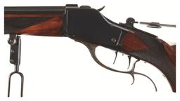 Winchester Deluxe Model 1885 High Wall Schuetzen Rifle