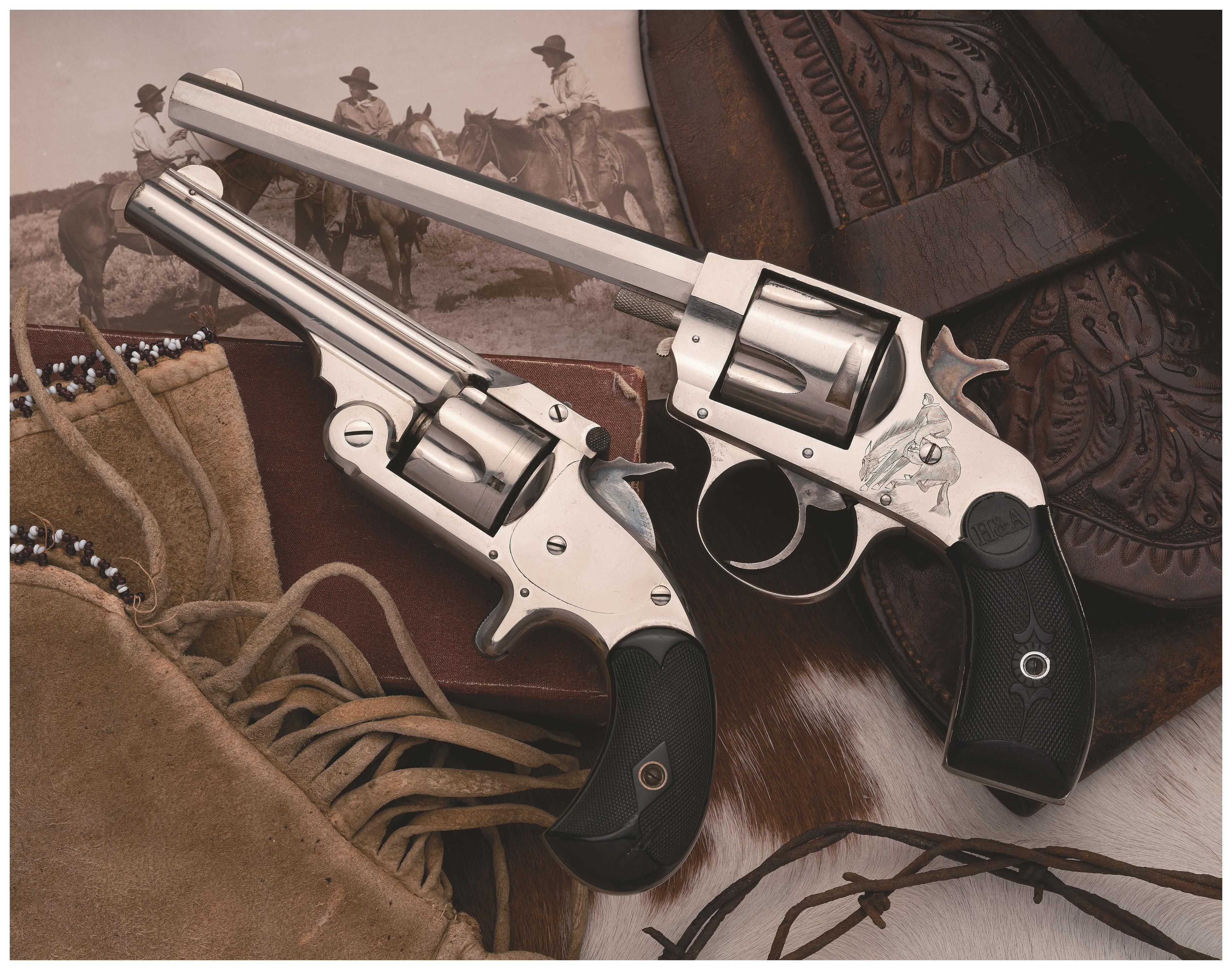 Hopkins & Allen Double Action No. 6 Revolver with Holster