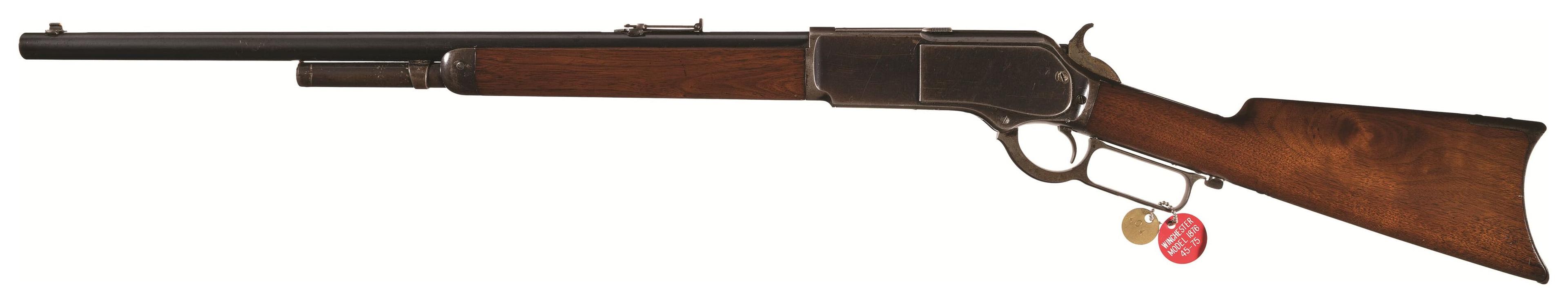 Winchester Model 1876 Lever Action Rifle