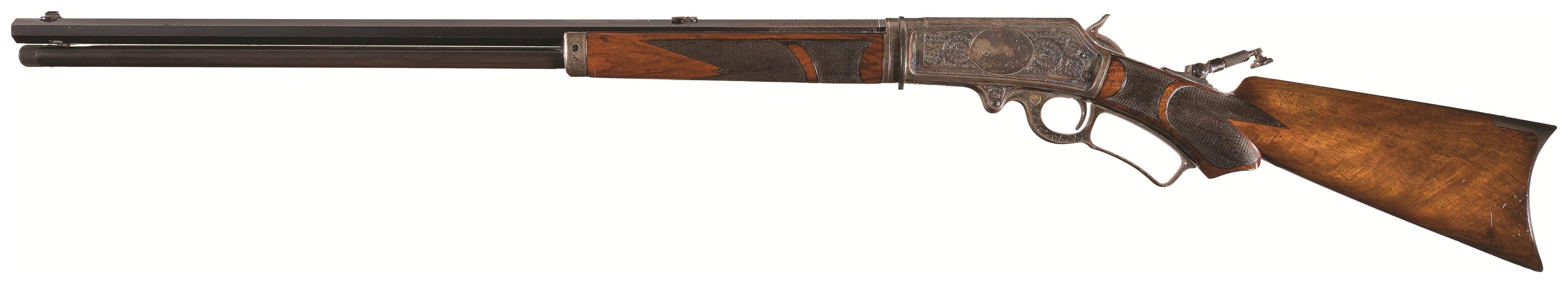 Factory Engraved Marlin Deluxe Model 1893 Takedown Rifle