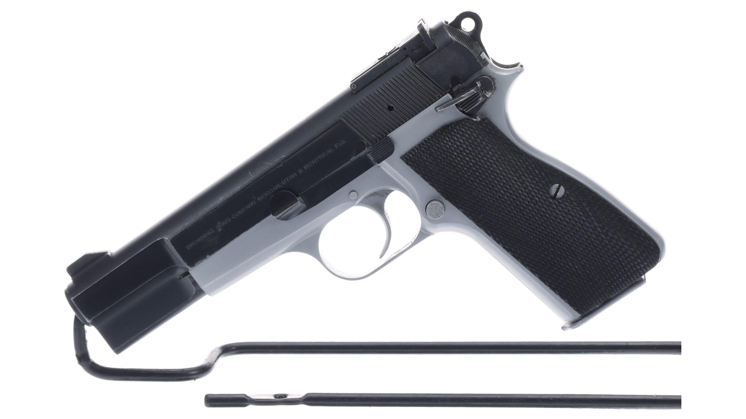 Belgian Browning High Power Semi-Automatic Pistol