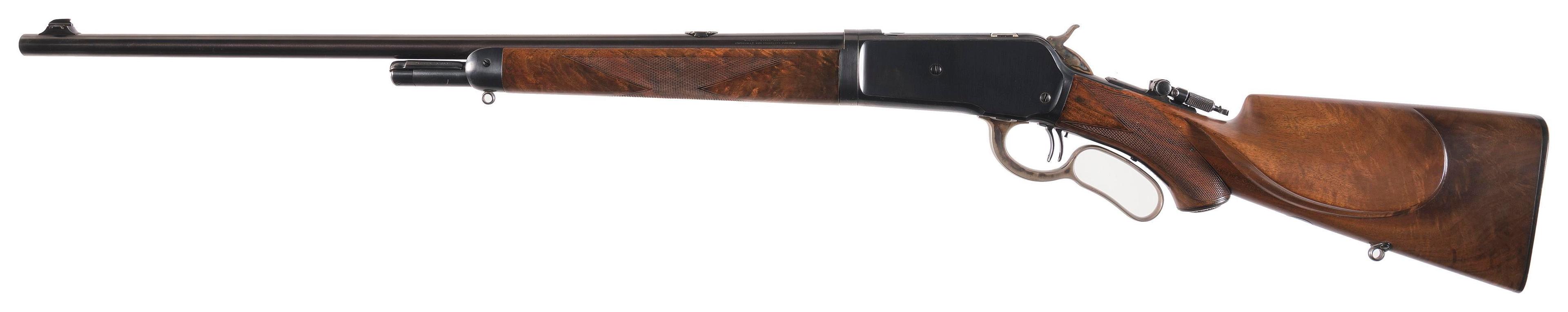 Special Order Winchester Model 1886 Lever Action Takedown Rifle