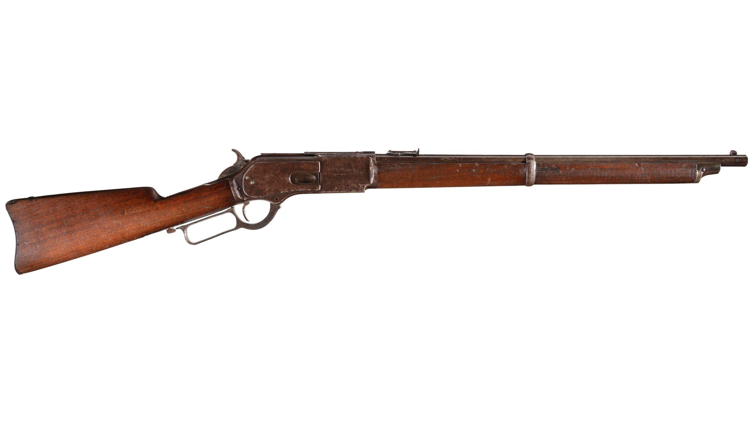 Winchester Model 1876 Lever Action Saddle Ring Carbine