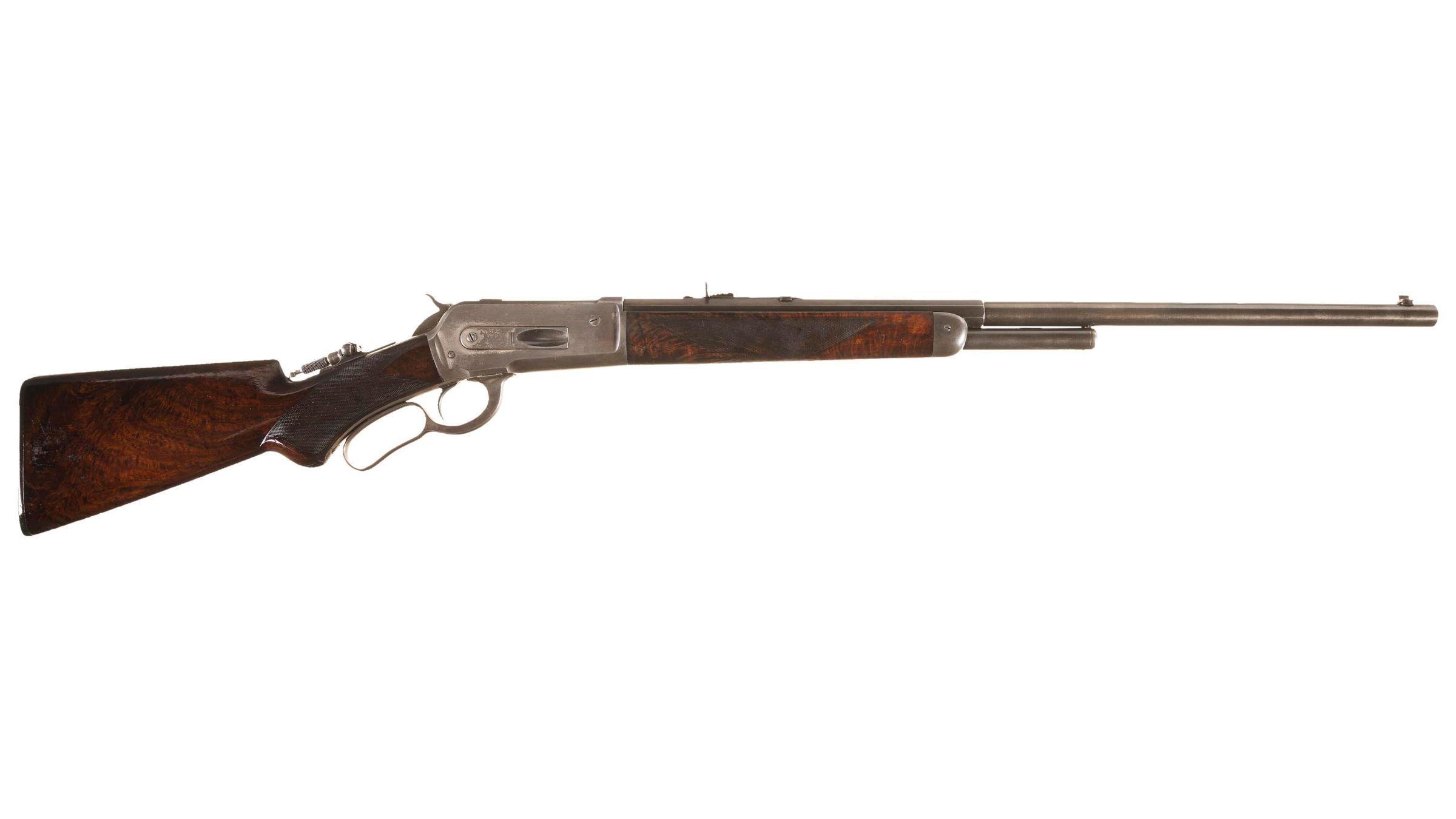 Winchester Special Order Deluxe Model 1886 Lever Action Rifle