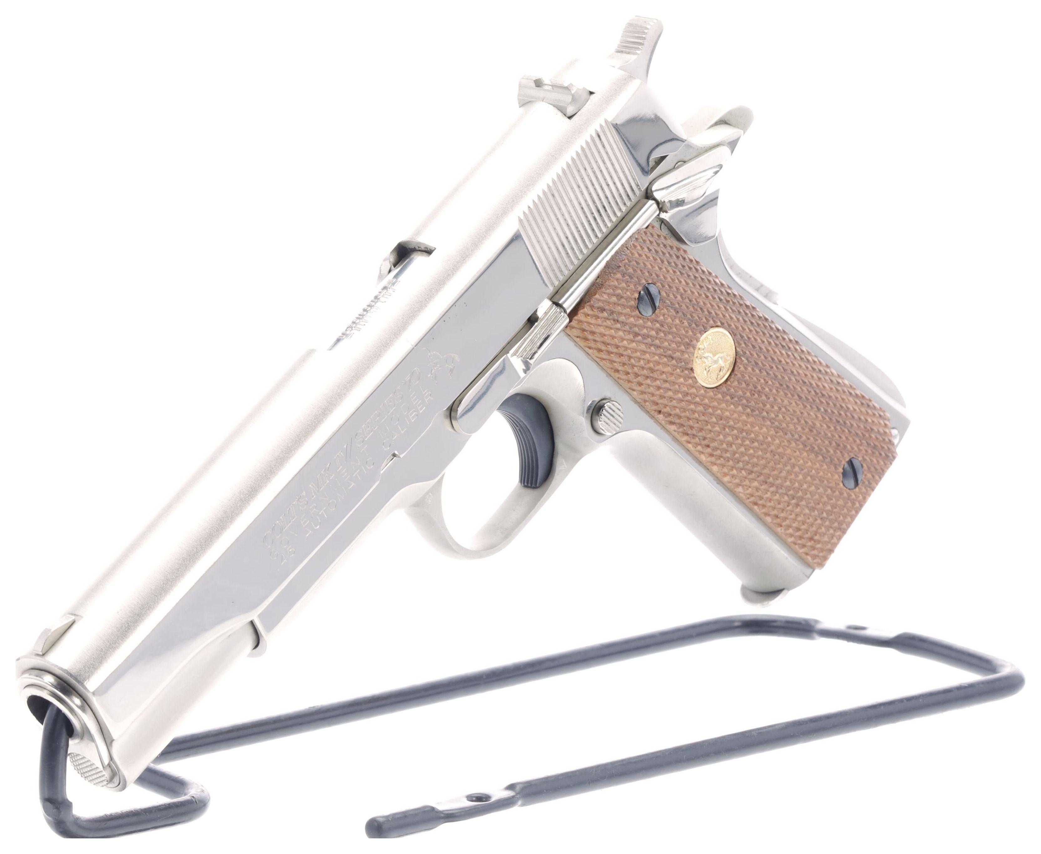 Colt MK IV Series 70 Government Model Semi-Automatic Pistol