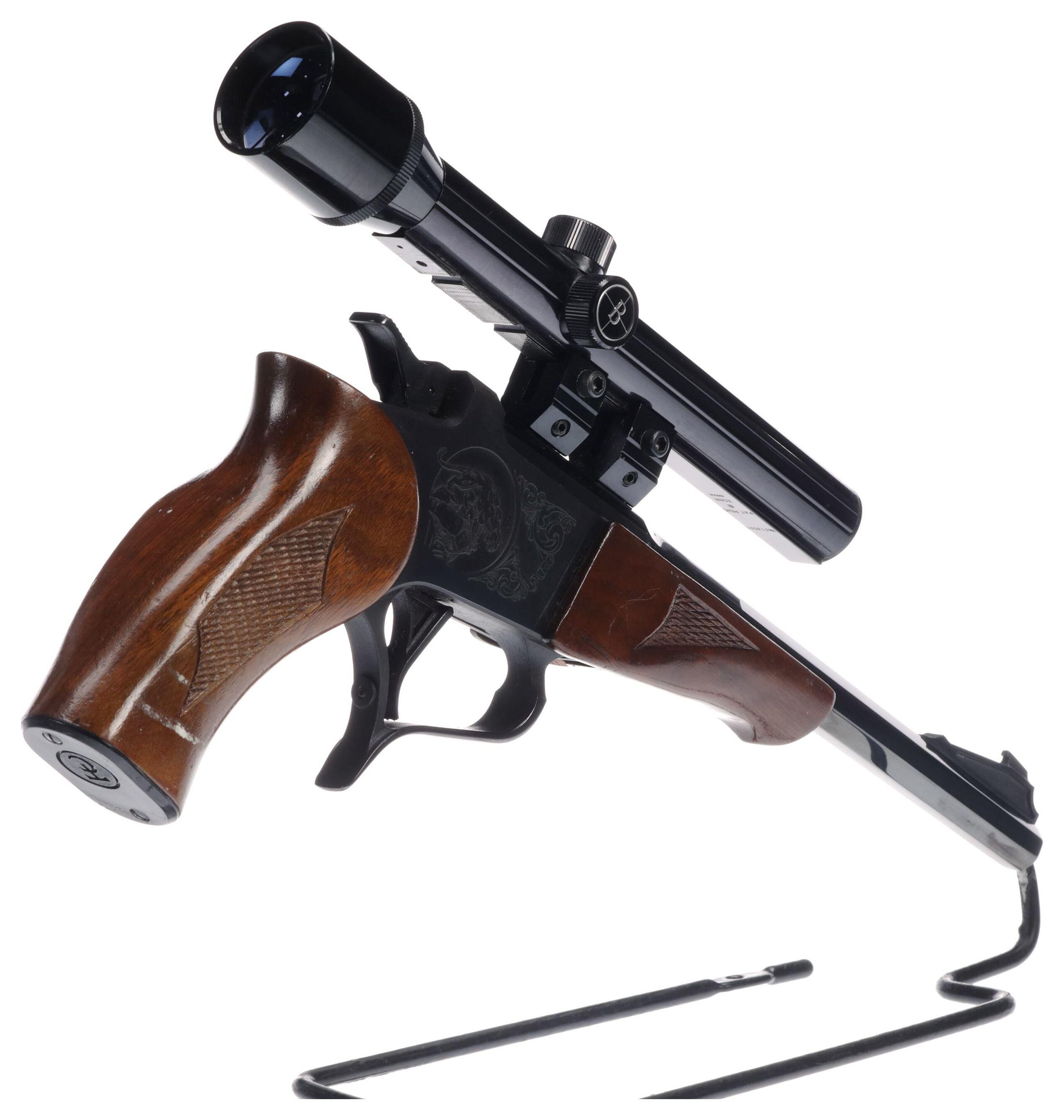 Thompson Center Arms Contender Single Shot Pistol with Scope