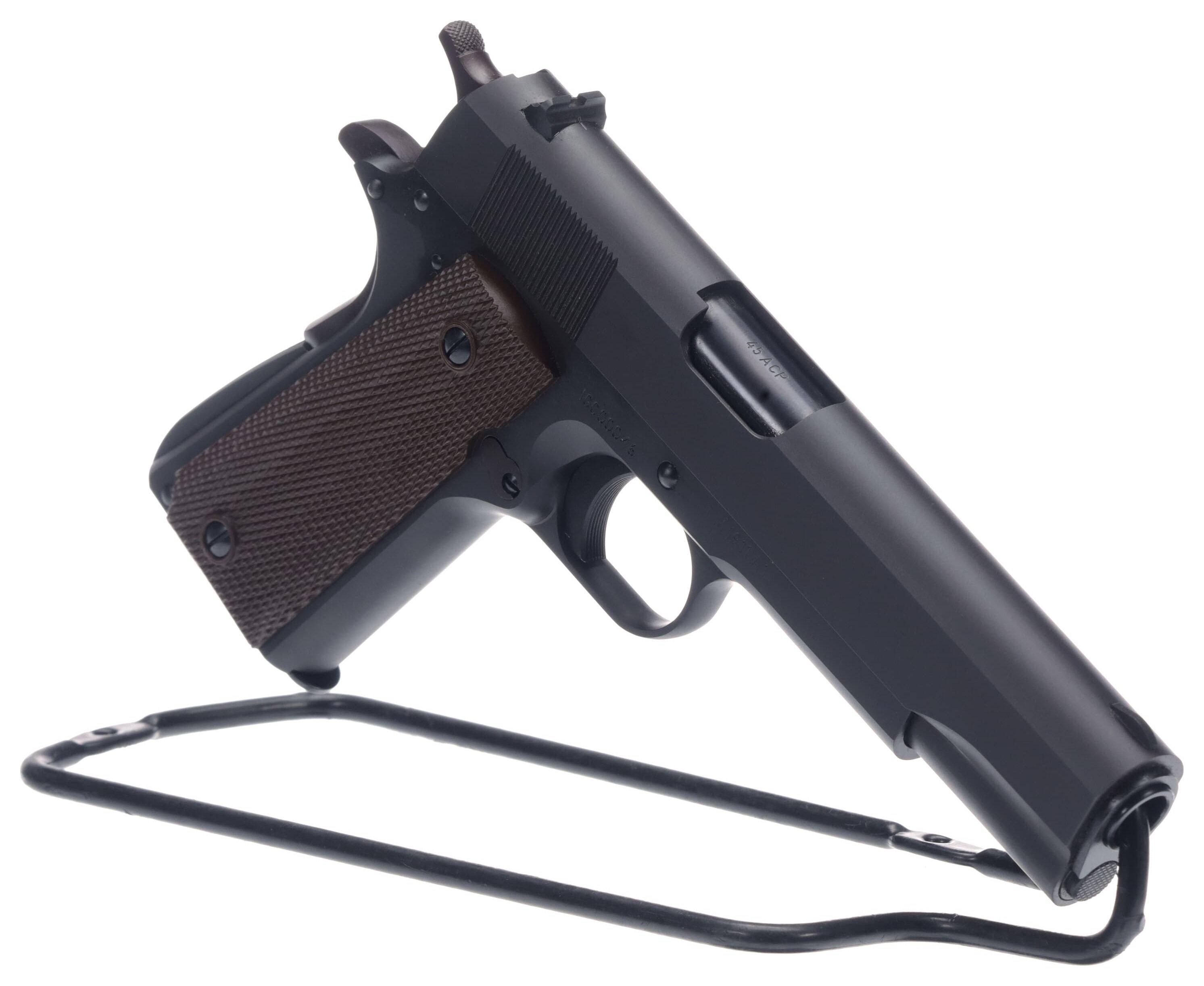 Ithaca Model 1911A1 Semi-Automatic Pistol with Case