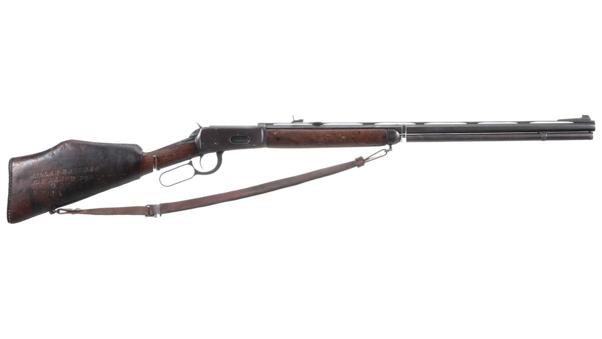 101 Ranch Attributed Winchester Model 1894 Rifle with Barrel Rib