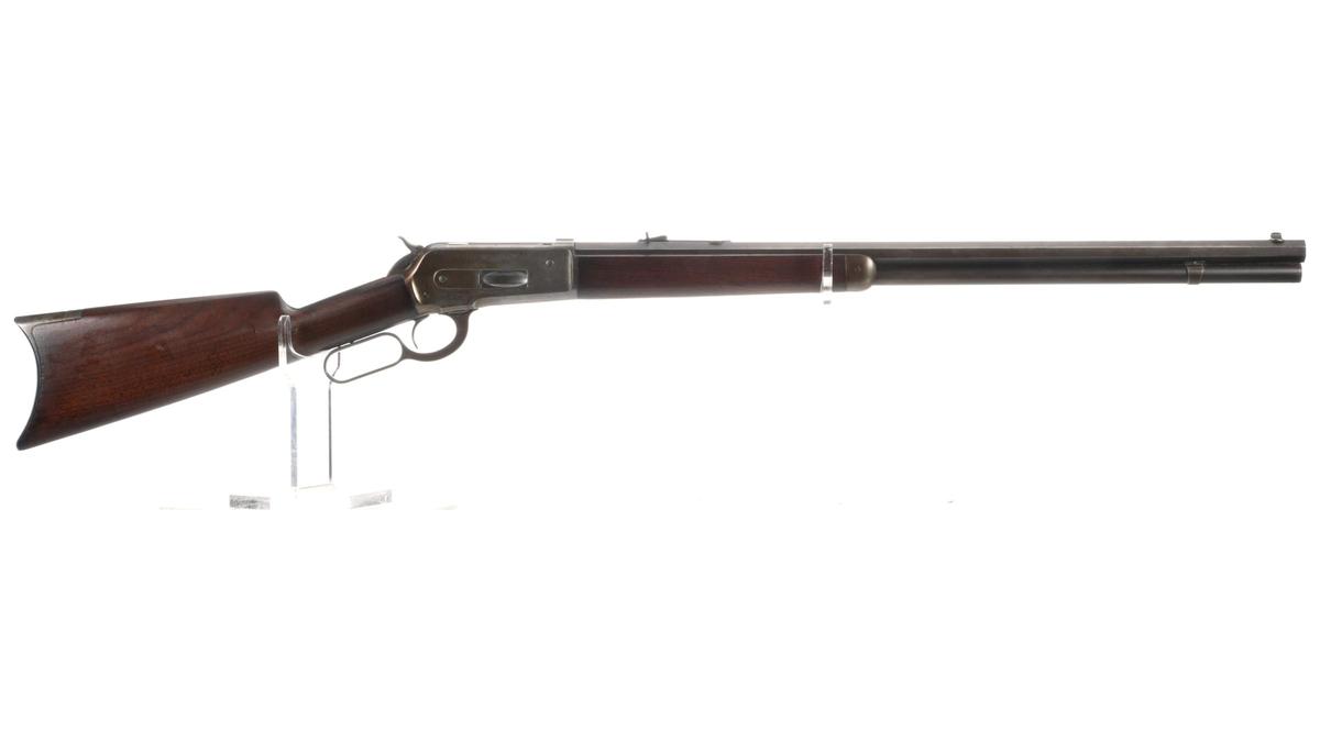 Antique Winchester Model 1886 Lever Action Rifle