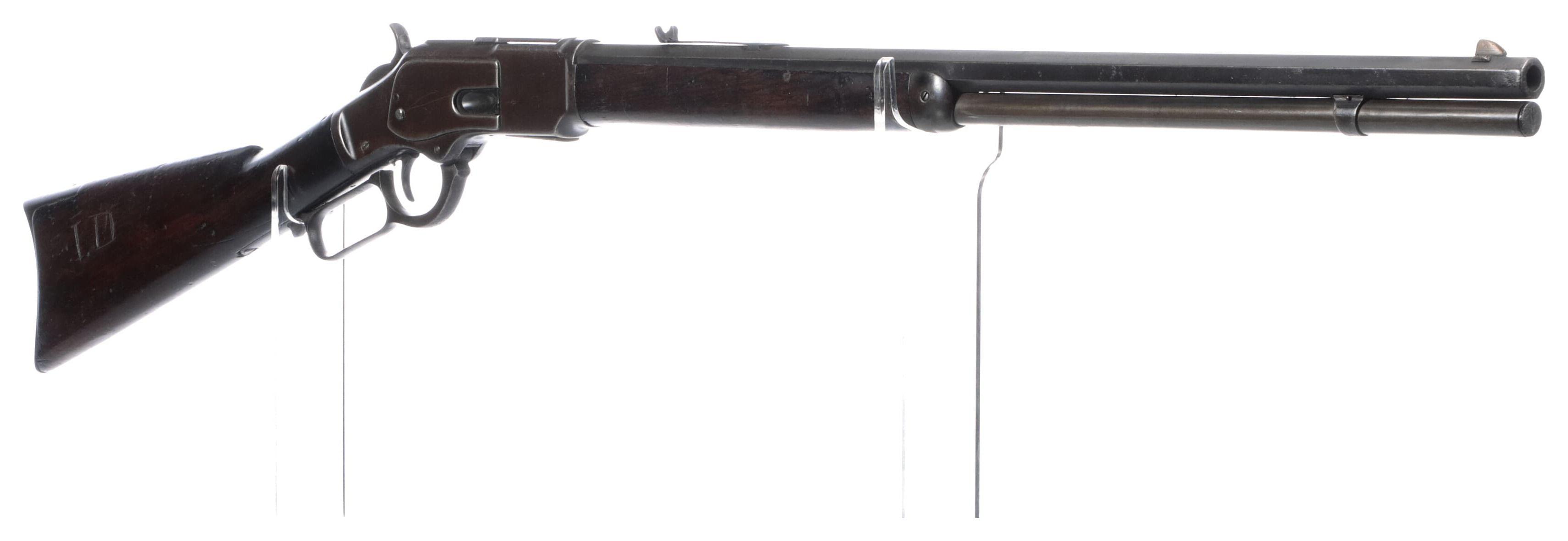 Two Winchester Model 1873 Lever Action Rifles