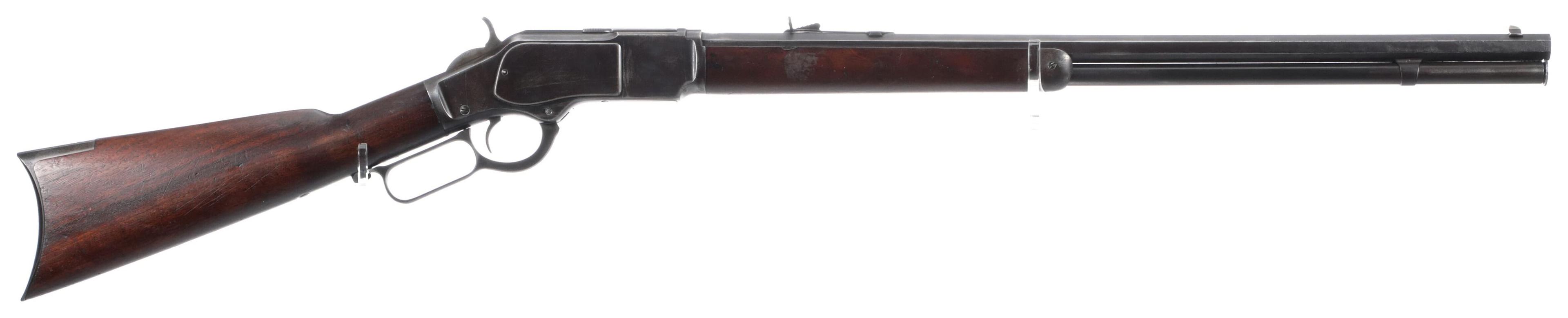 Two Winchester Model 1873 Lever Action Rifles