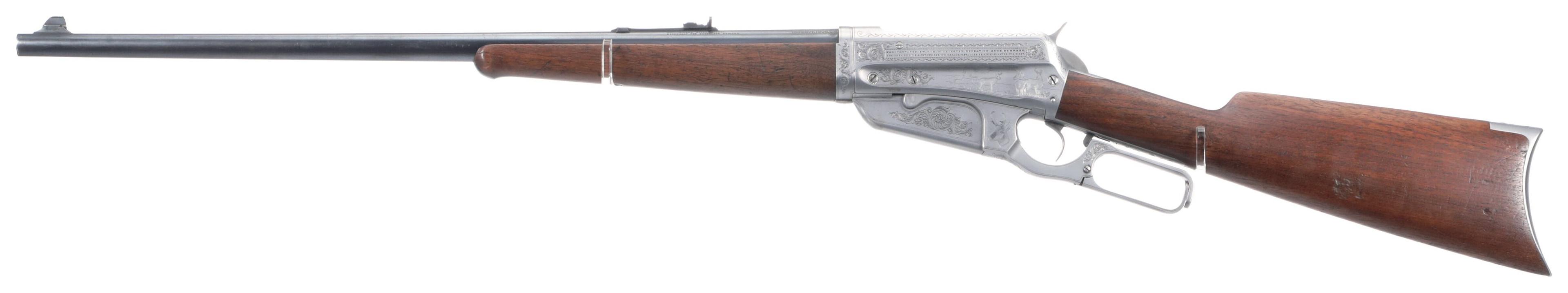 Engraved Winchester Model 1895 Takedown Rifle