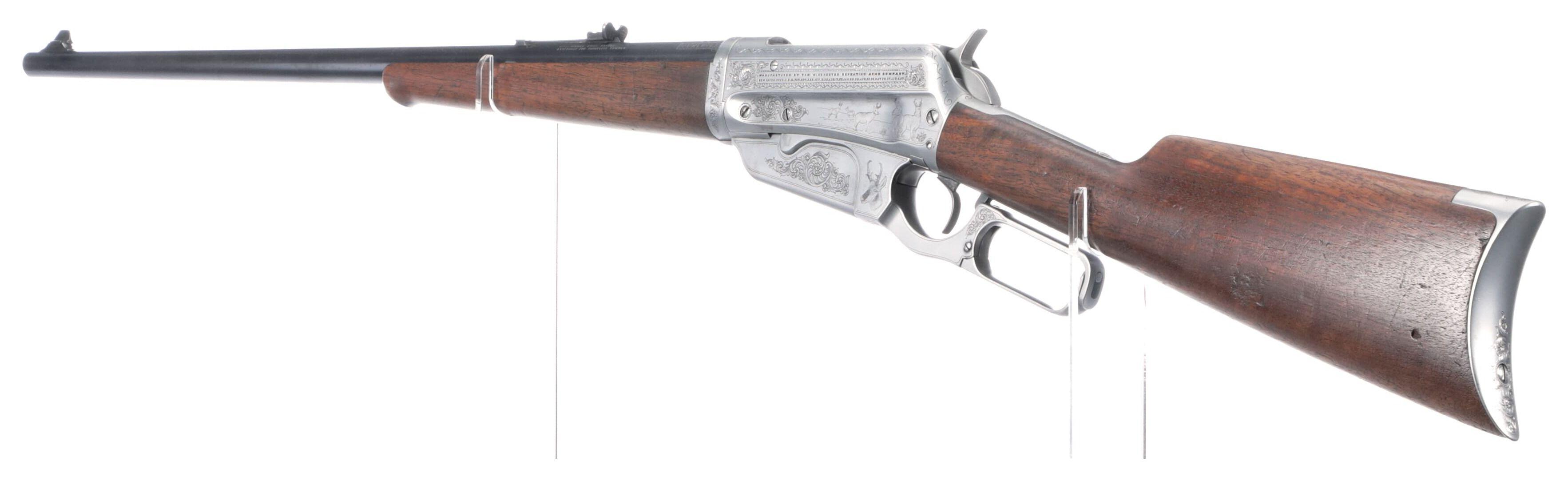 Engraved Winchester Model 1895 Takedown Rifle