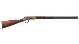 Engraved Winchester Model 1866 Lever Action Rifle