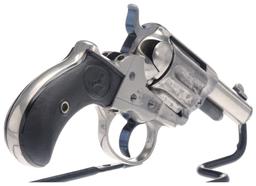 Two Colt Sheriff's Model 1877 Double Action Revolvers