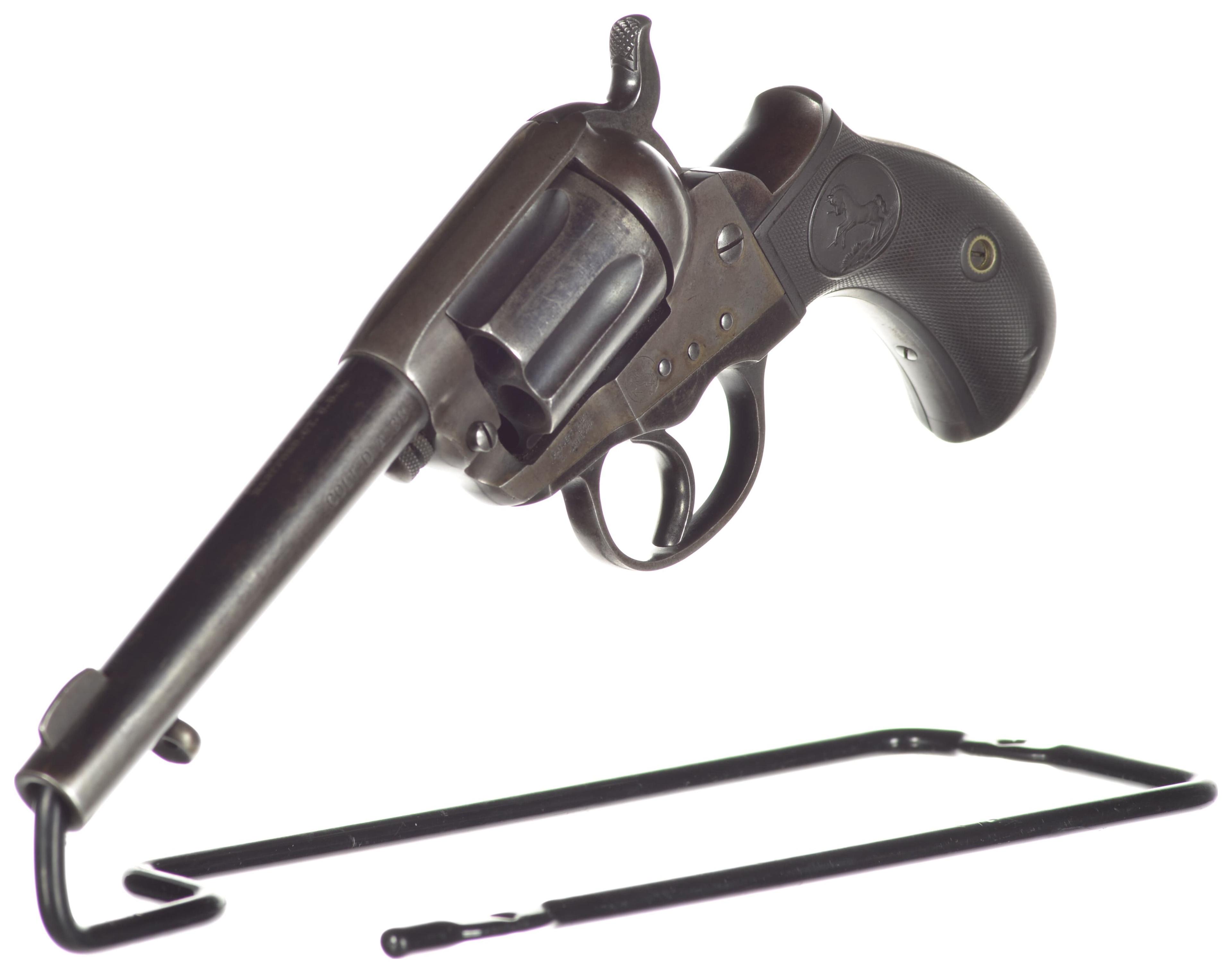 Two Colt Model 1877 Double Action Revolvers