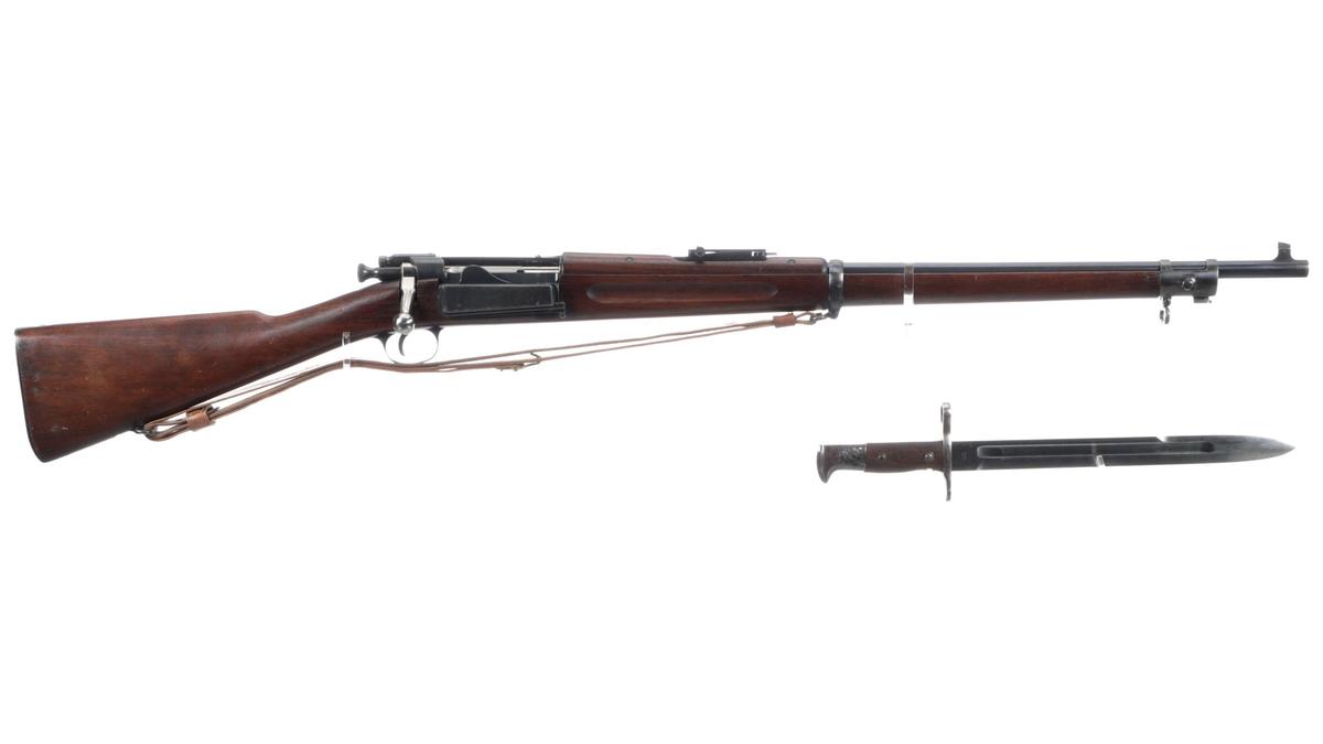 26 Inch Barrel U.S. Springfield Model 1898 Krag-Jorgensen Rifle