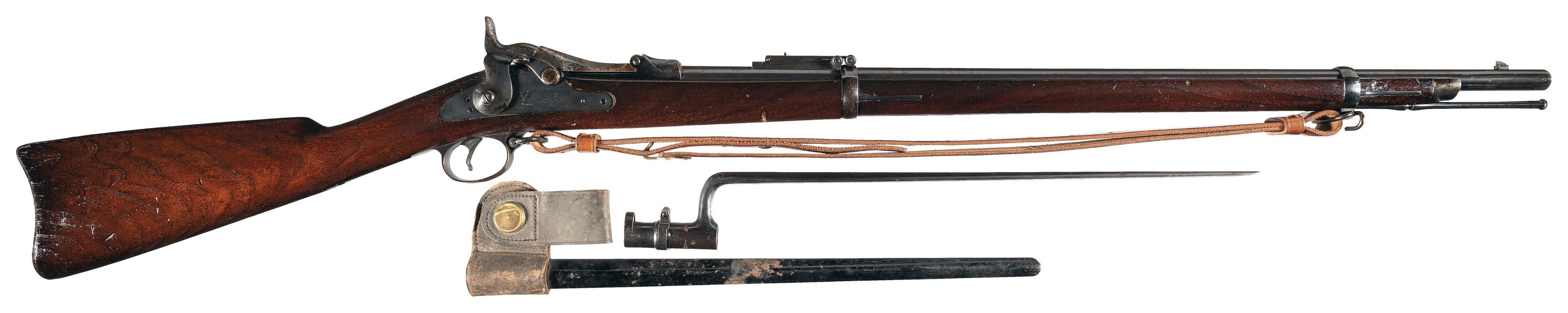 U.S. Springfield 1884 Trapdoor Cadet Rifle with Bayonet